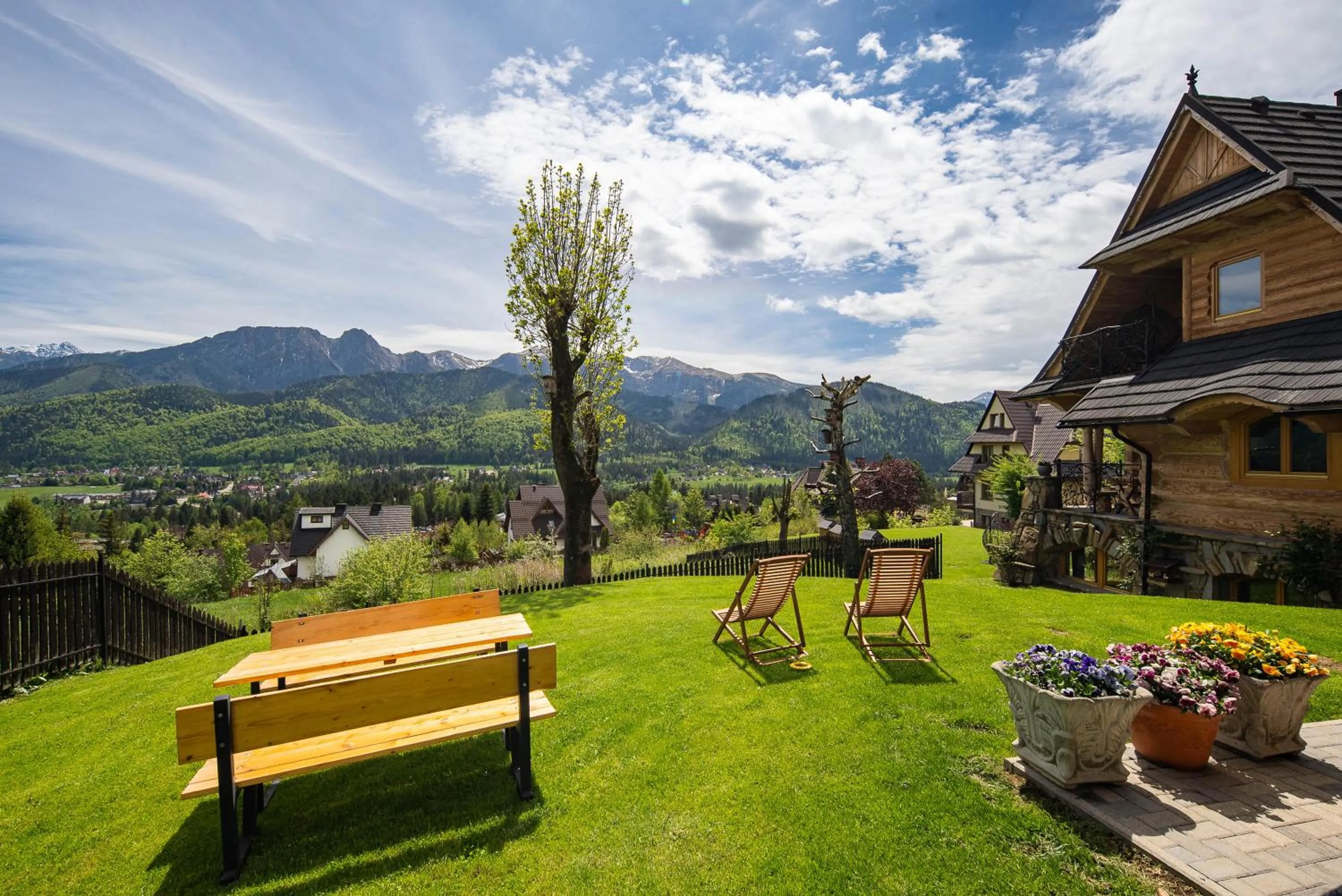 Garden in Willa Turnia