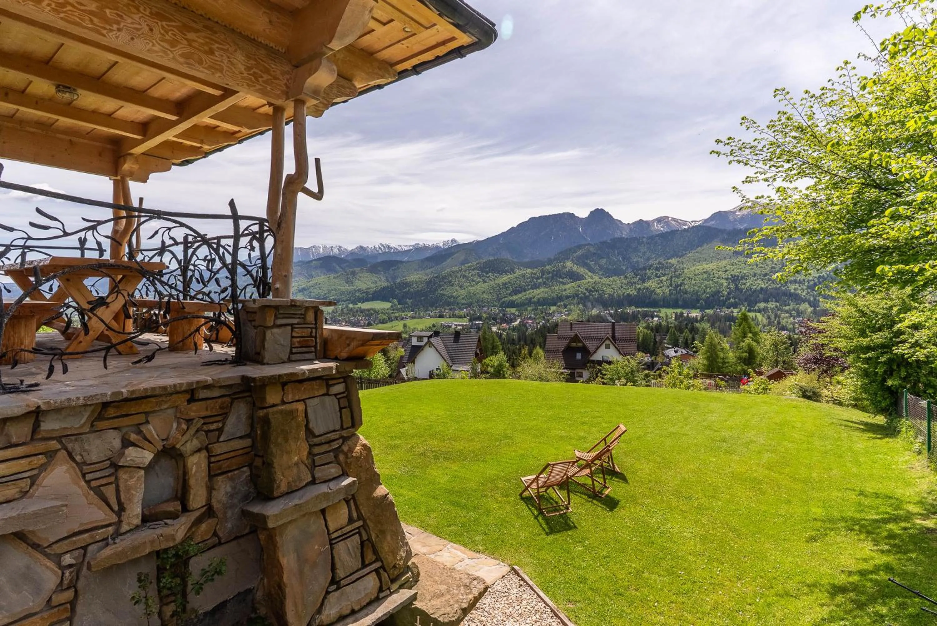 Garden in Willa Turnia