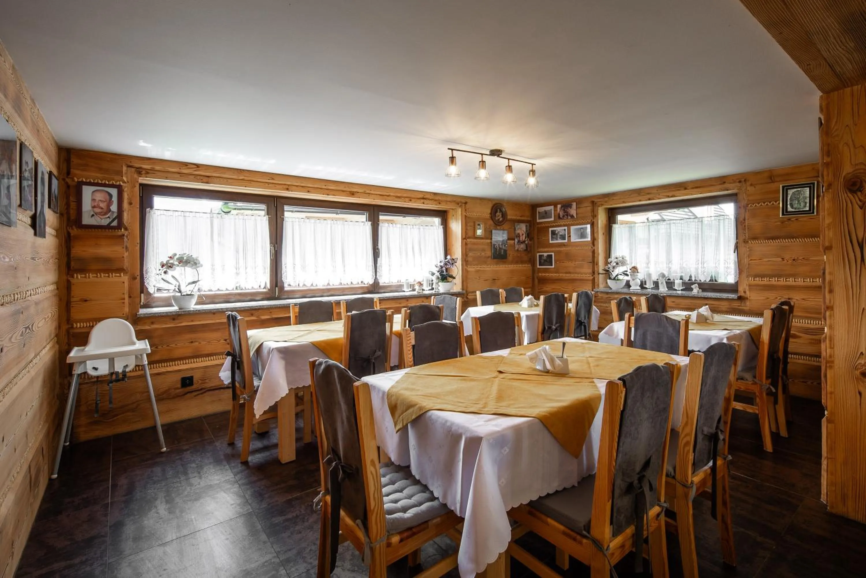 Dining area in Willa Turnia