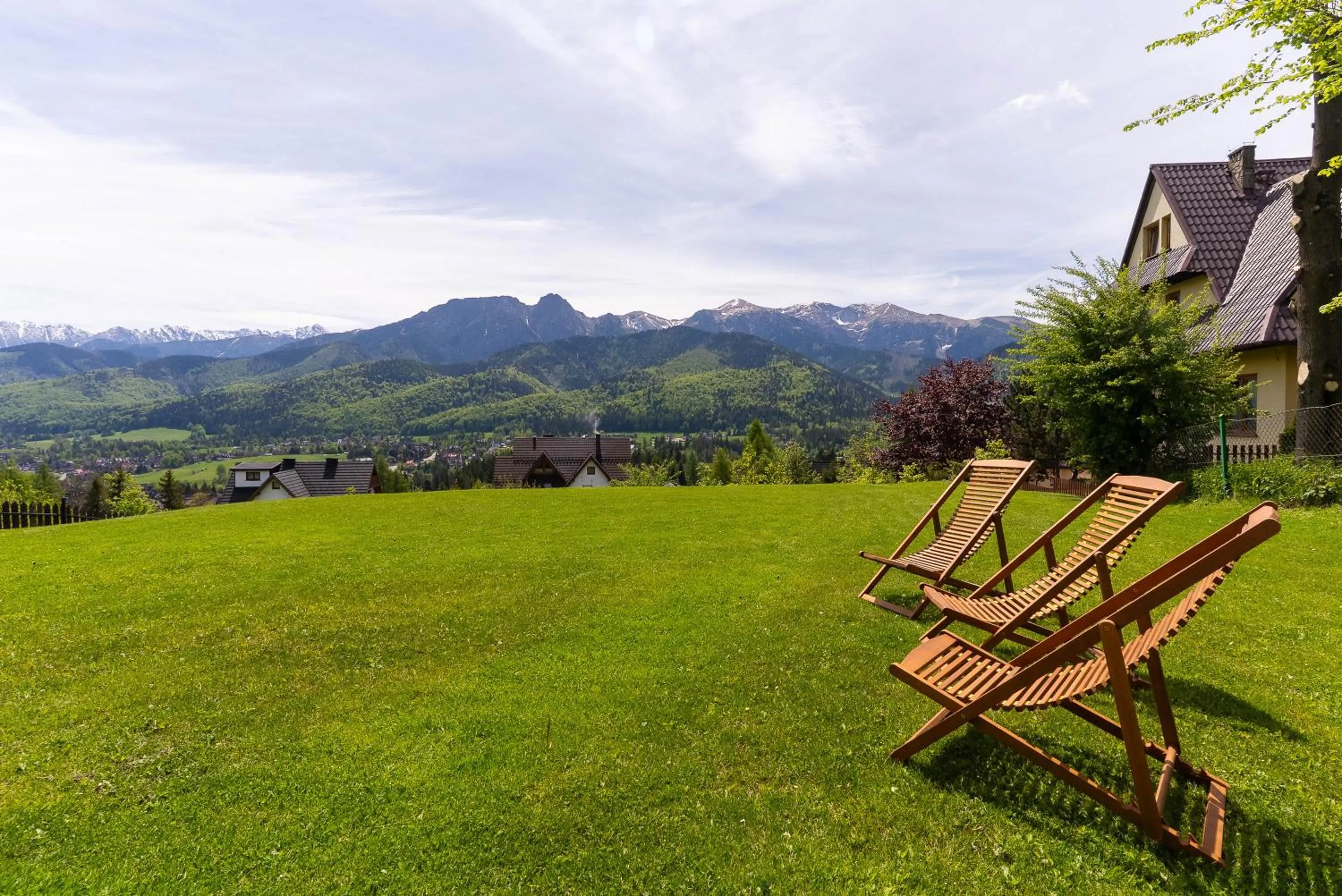 Garden view in Willa Turnia