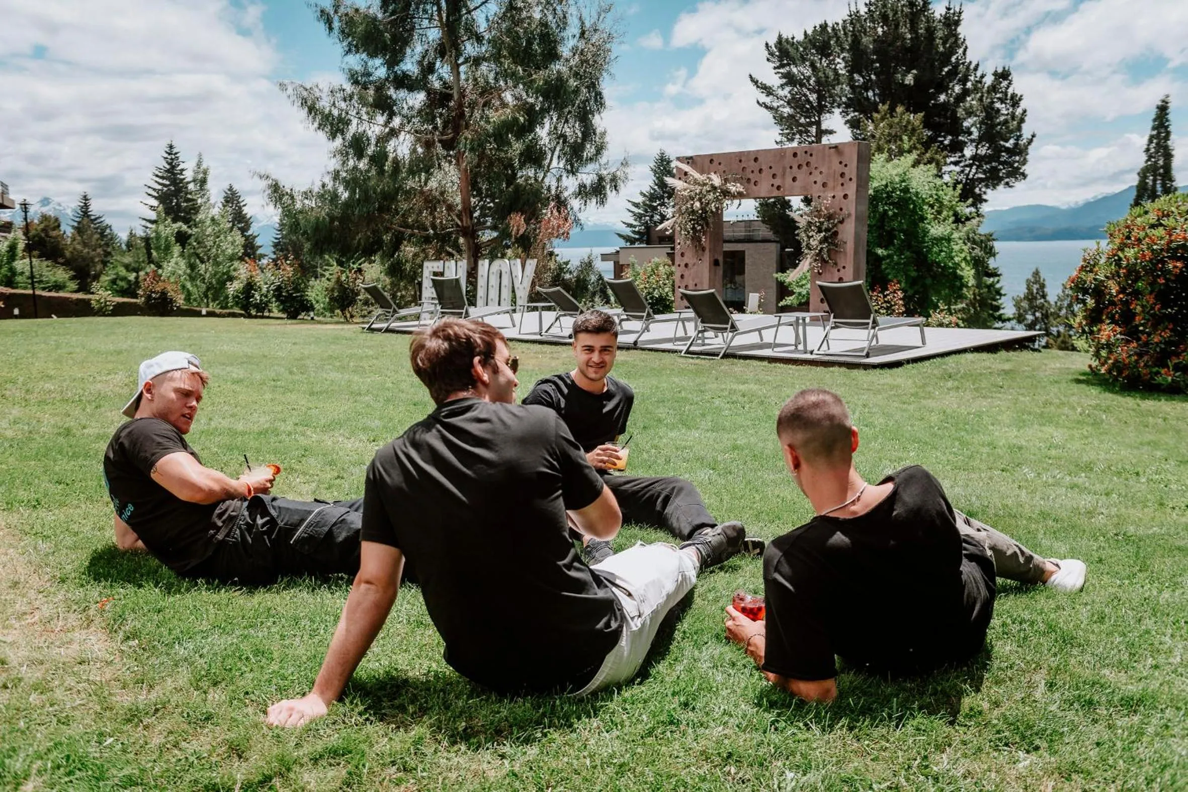 Garden in Basia Hotel & Sushi