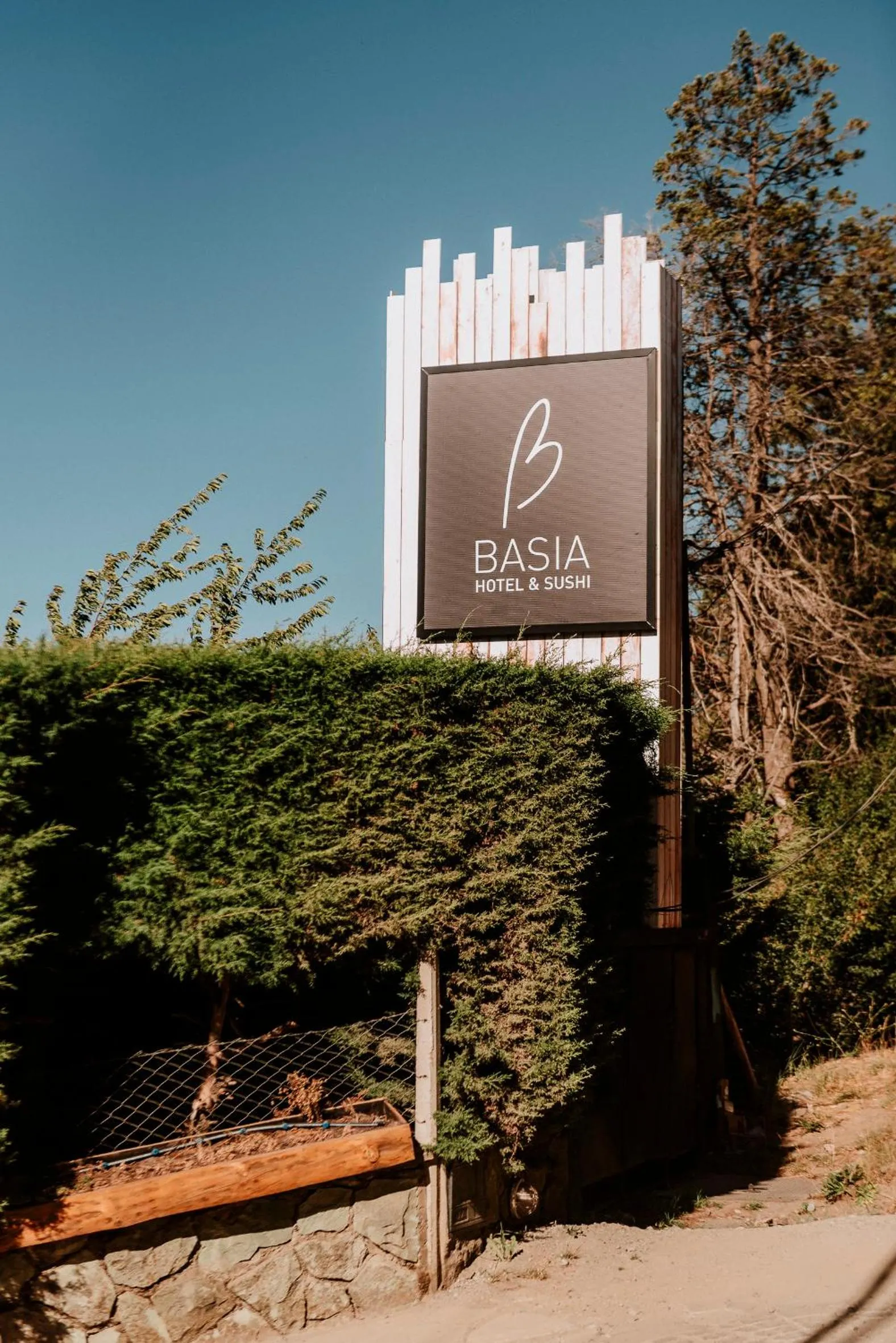 Property building in Basia Hotel & Sushi