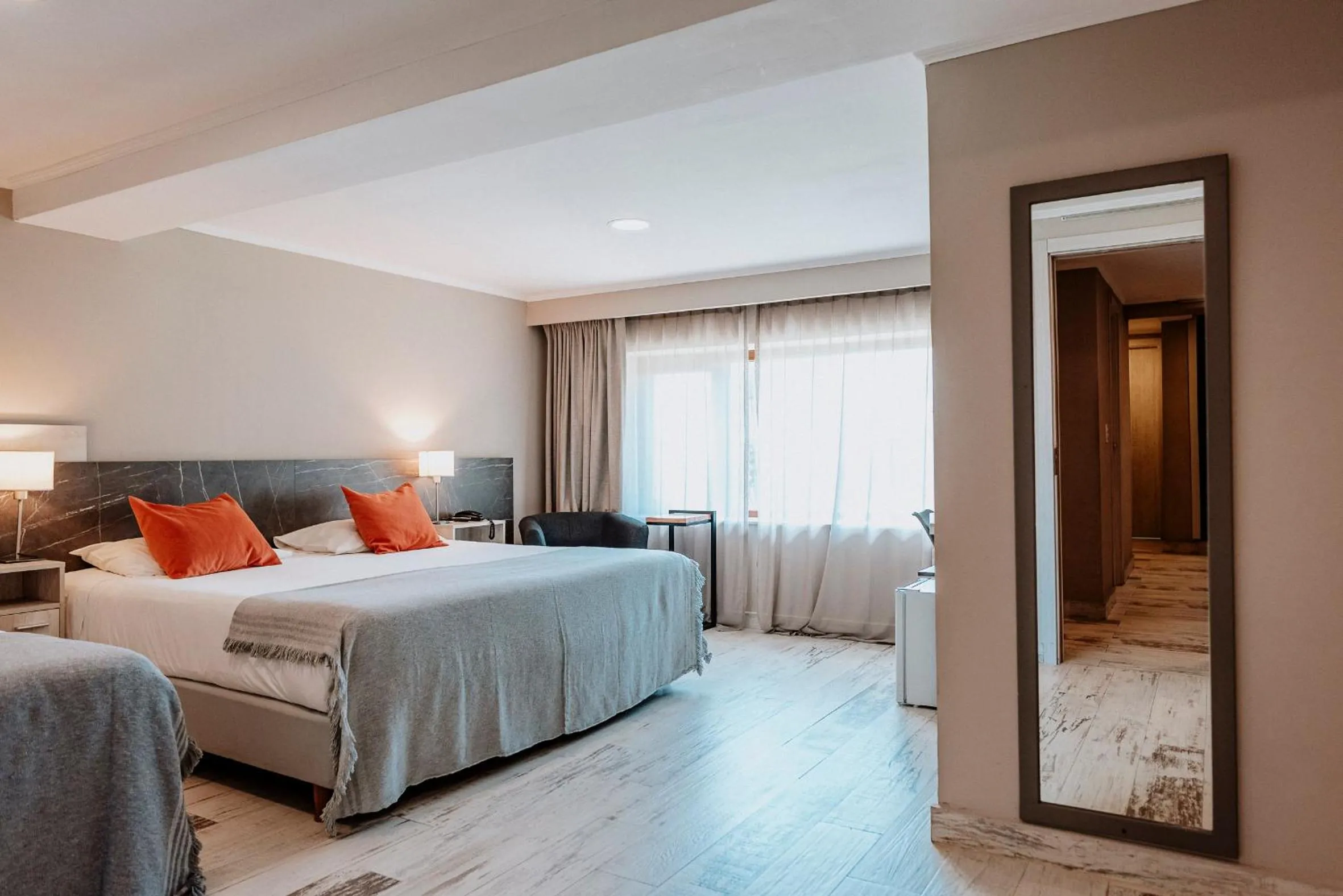 Bedroom, Bed in Basia Hotel & Sushi