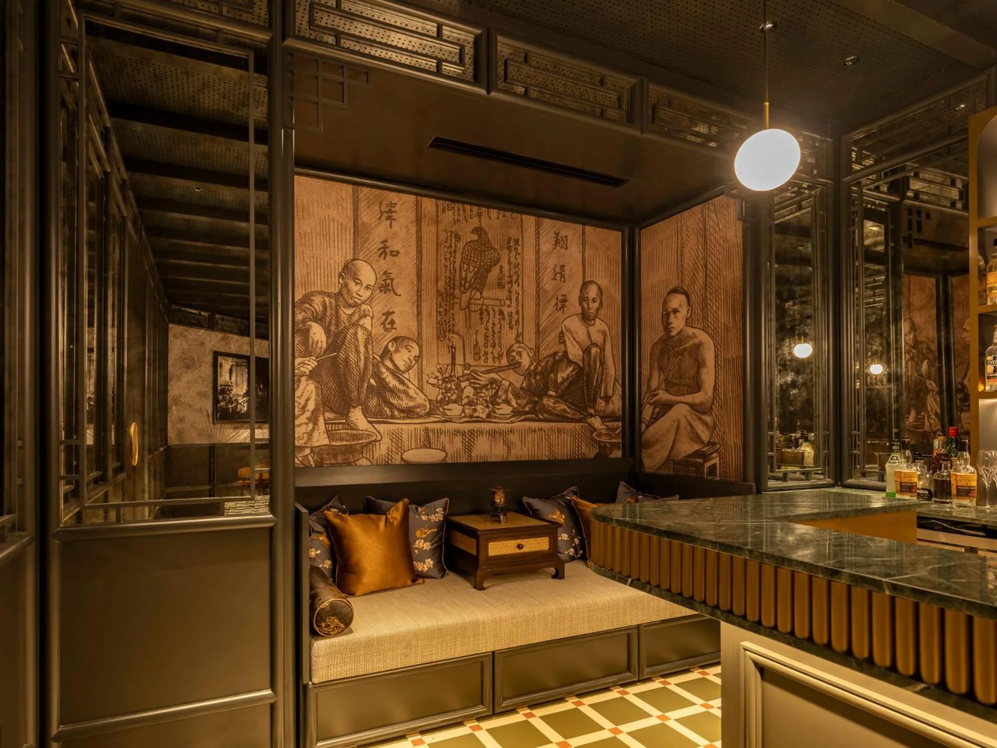 Night in The Robertson House by The Crest Collection