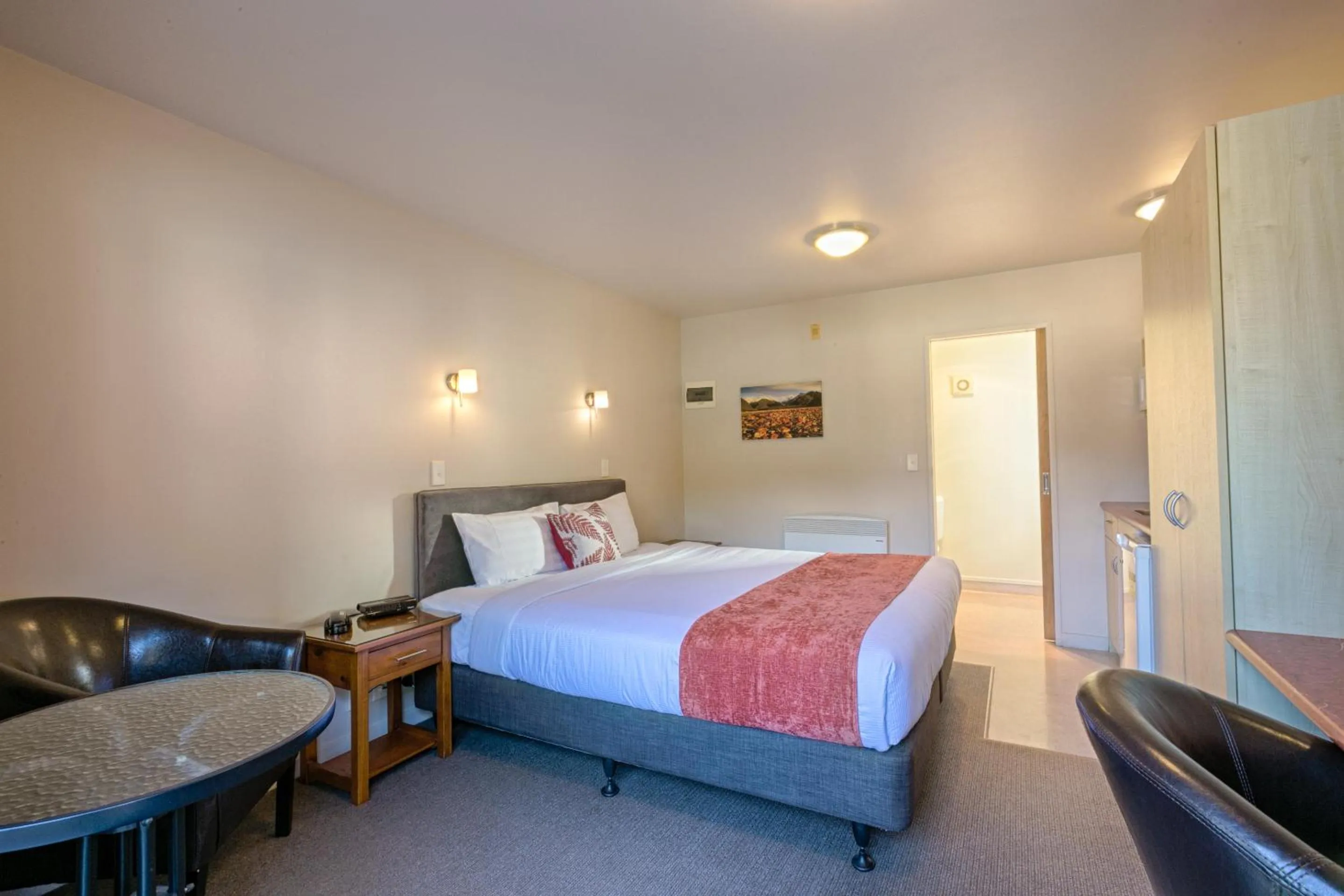 Bed in Bella Vista Motel Franz Josef Glacier