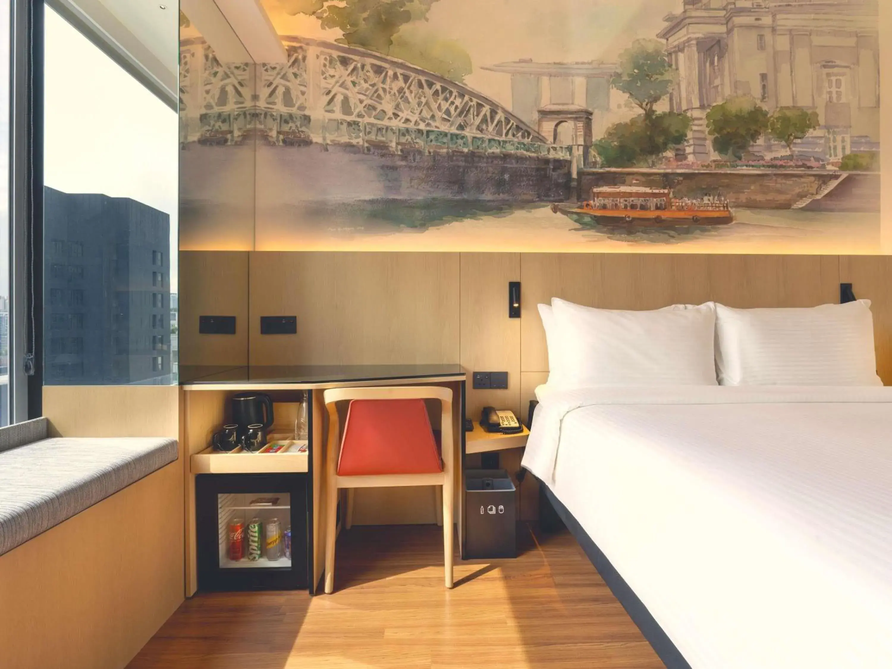 Deluxe Queen Room, 1 Queen Bed, High Floor, Free Mini-bar in Ibis Singapore on Bencoolen - Newly Renovated Deluxe Queen Room, 1 Queen Bed, High Floor, Free Mini-bar in Ibis Singapore on Bencoolen - Newly Renovated