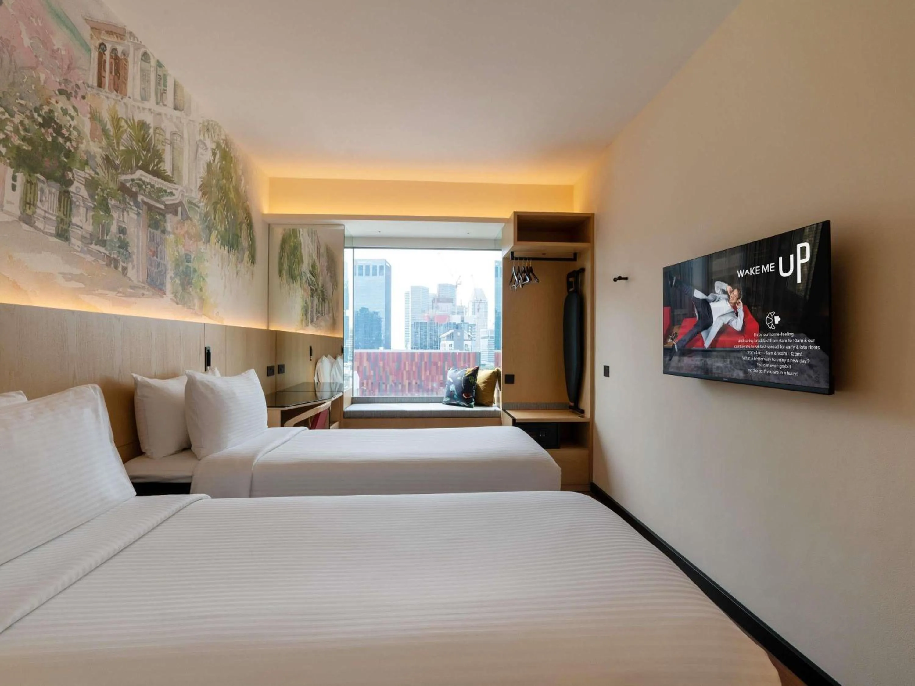 Bedroom, Bed in Ibis Singapore on Bencoolen