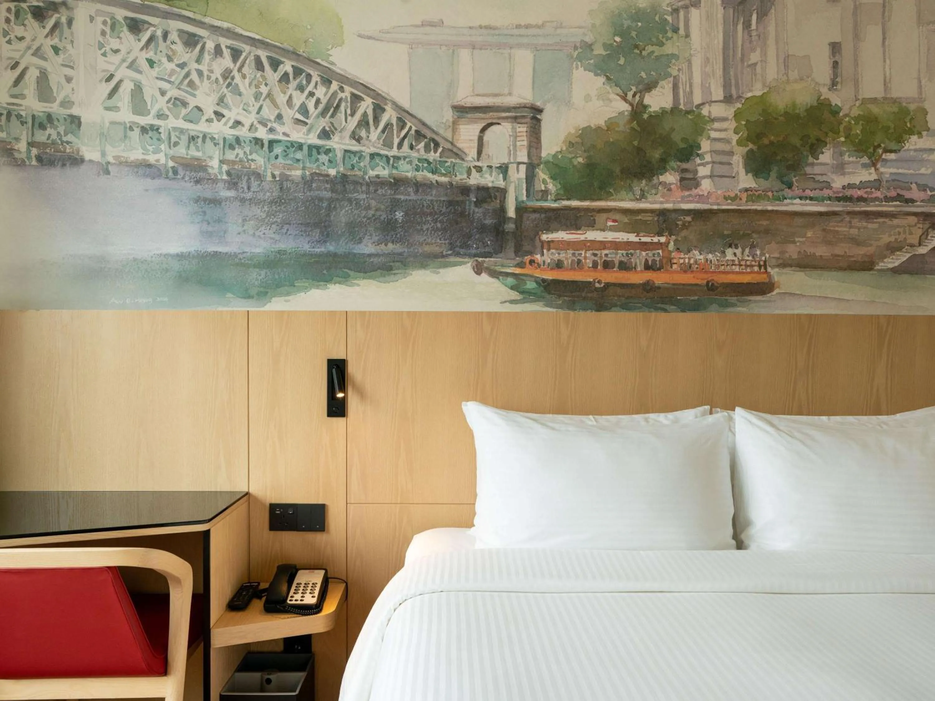 Bedroom, Bed in Ibis Singapore on Bencoolen