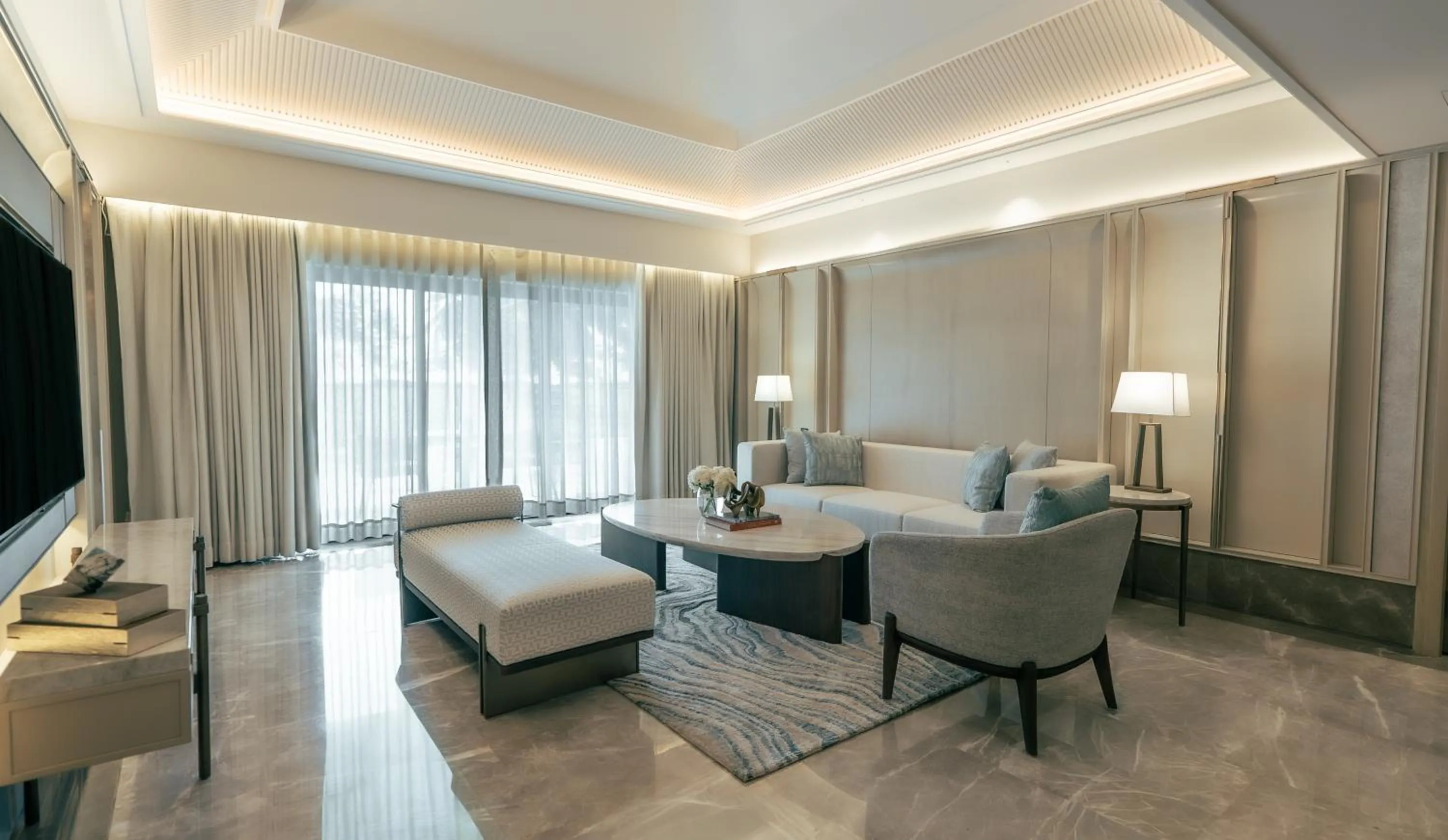 Living room in The St. Regis Goa Resort