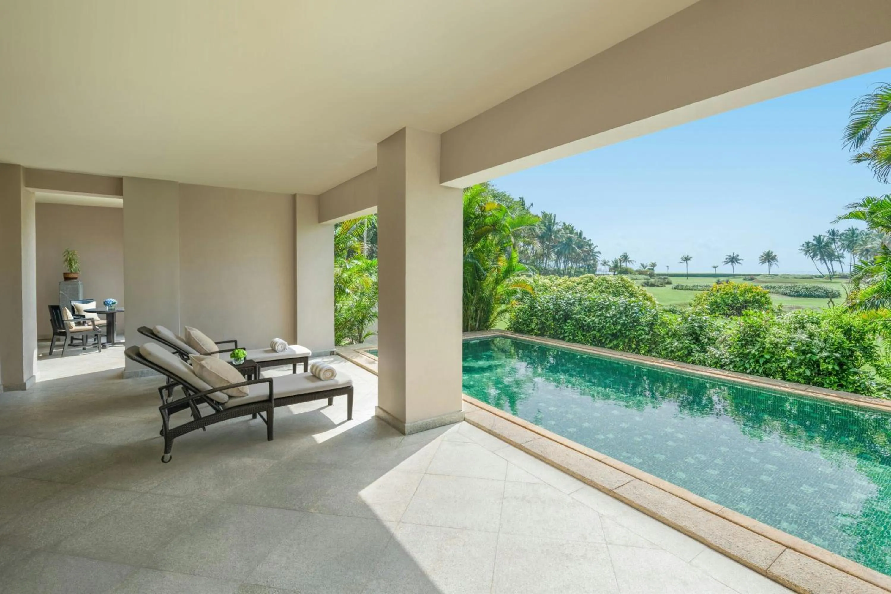Swimming pool in The St. Regis Goa Resort