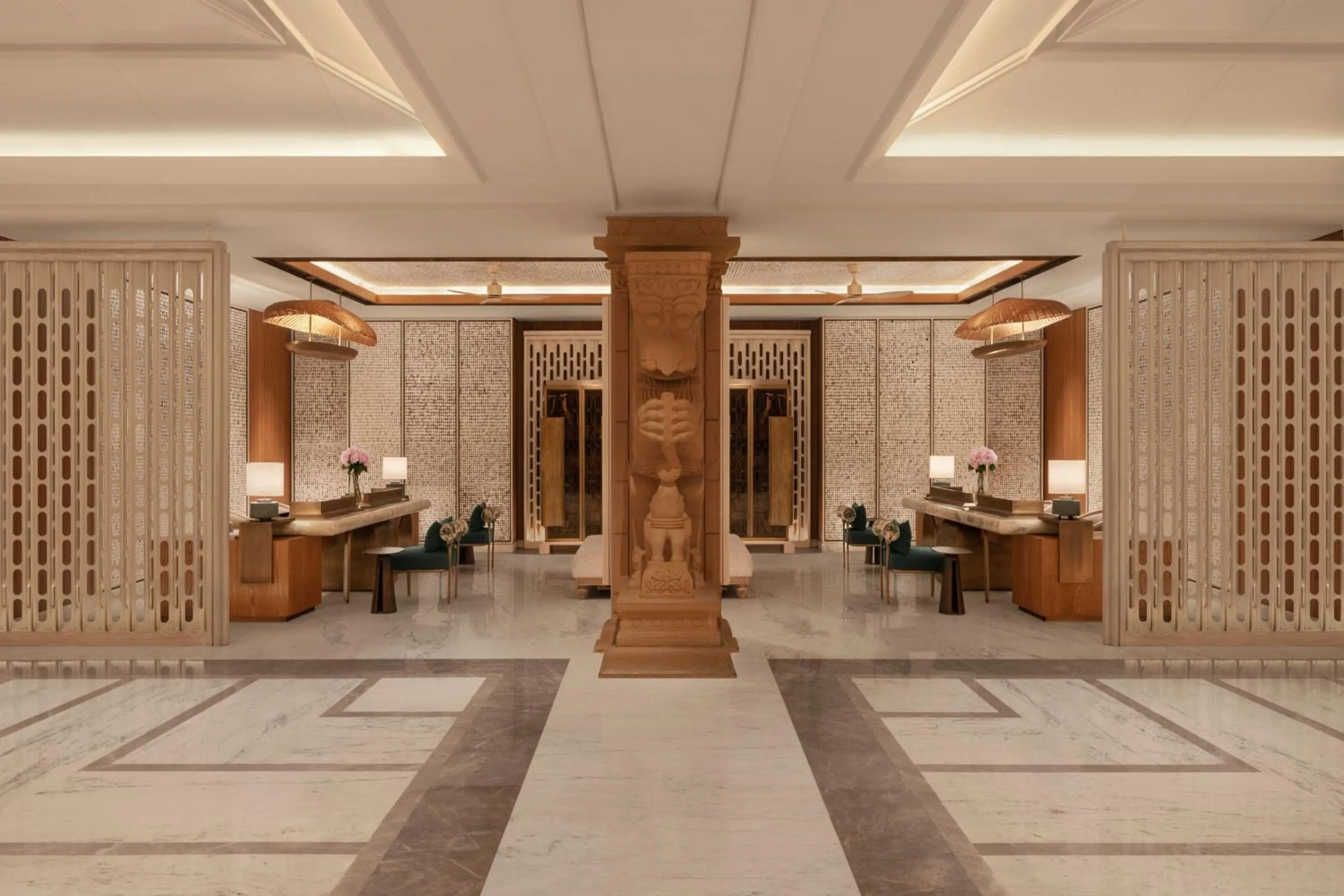Lobby or reception in The St. Regis Goa Resort