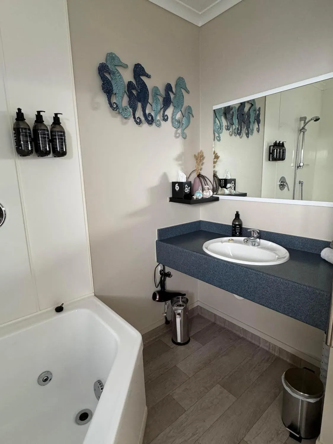 Bathroom in Centre Court Motel