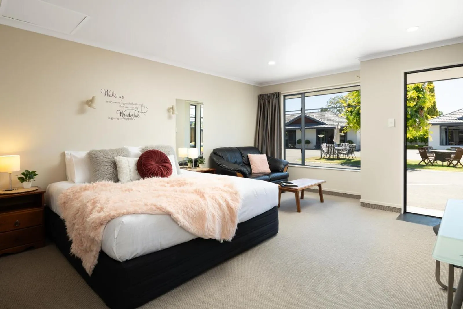 Bed in Centre Court Motel