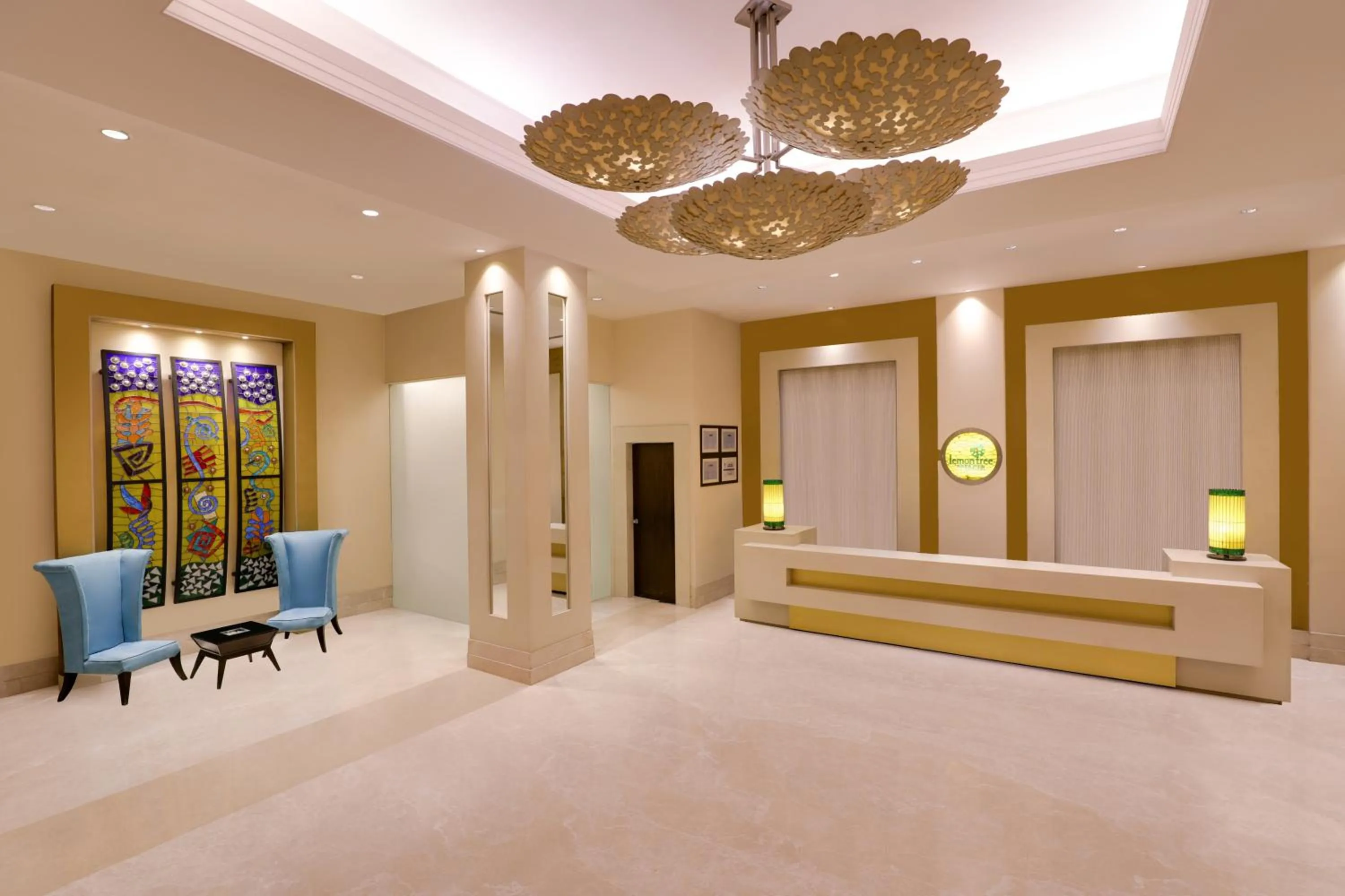 Lobby or reception in Lemon Tree Premier 2, Sector 29 Gurugram