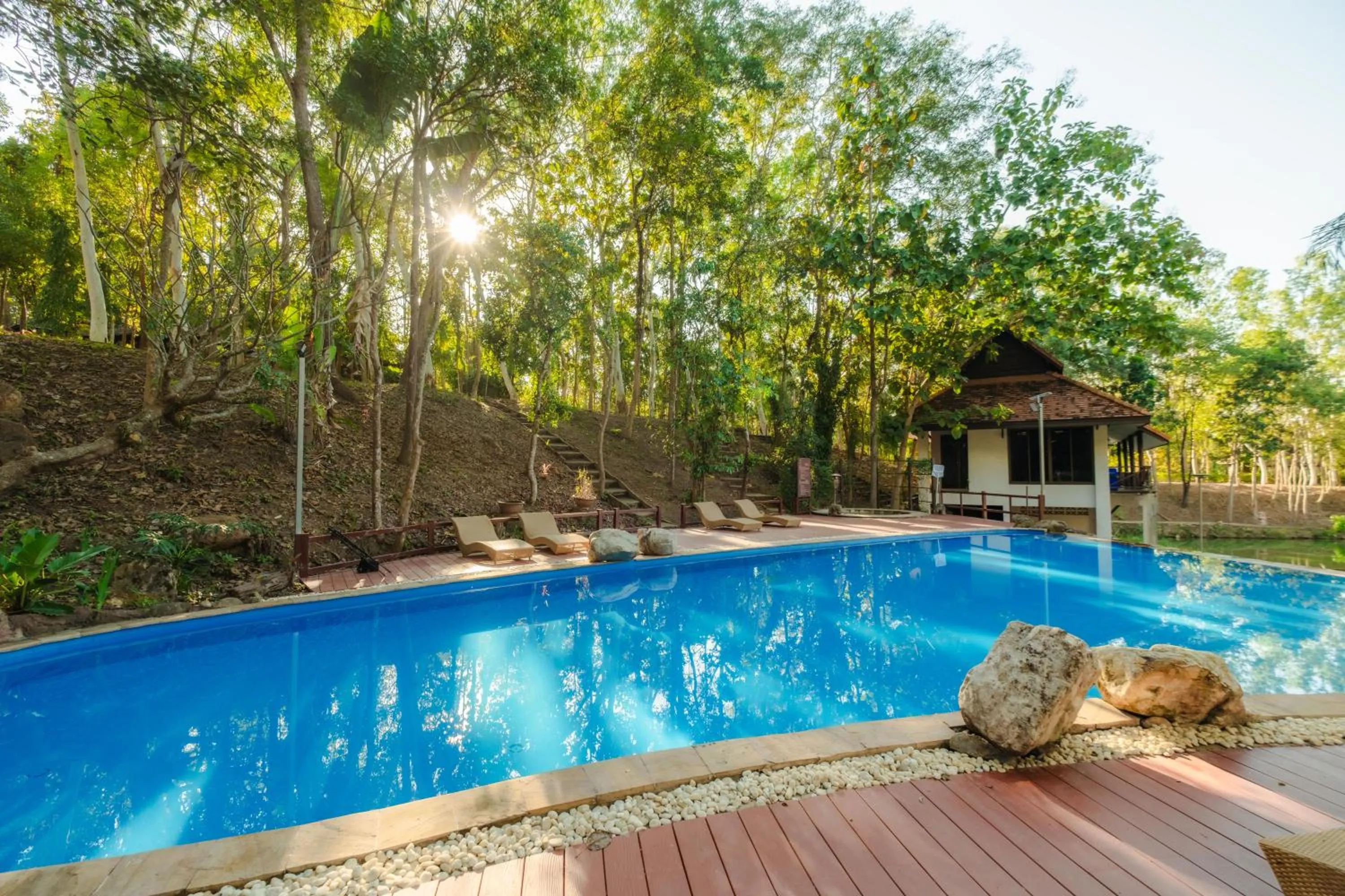 Swimming pool in Jirung Health Village