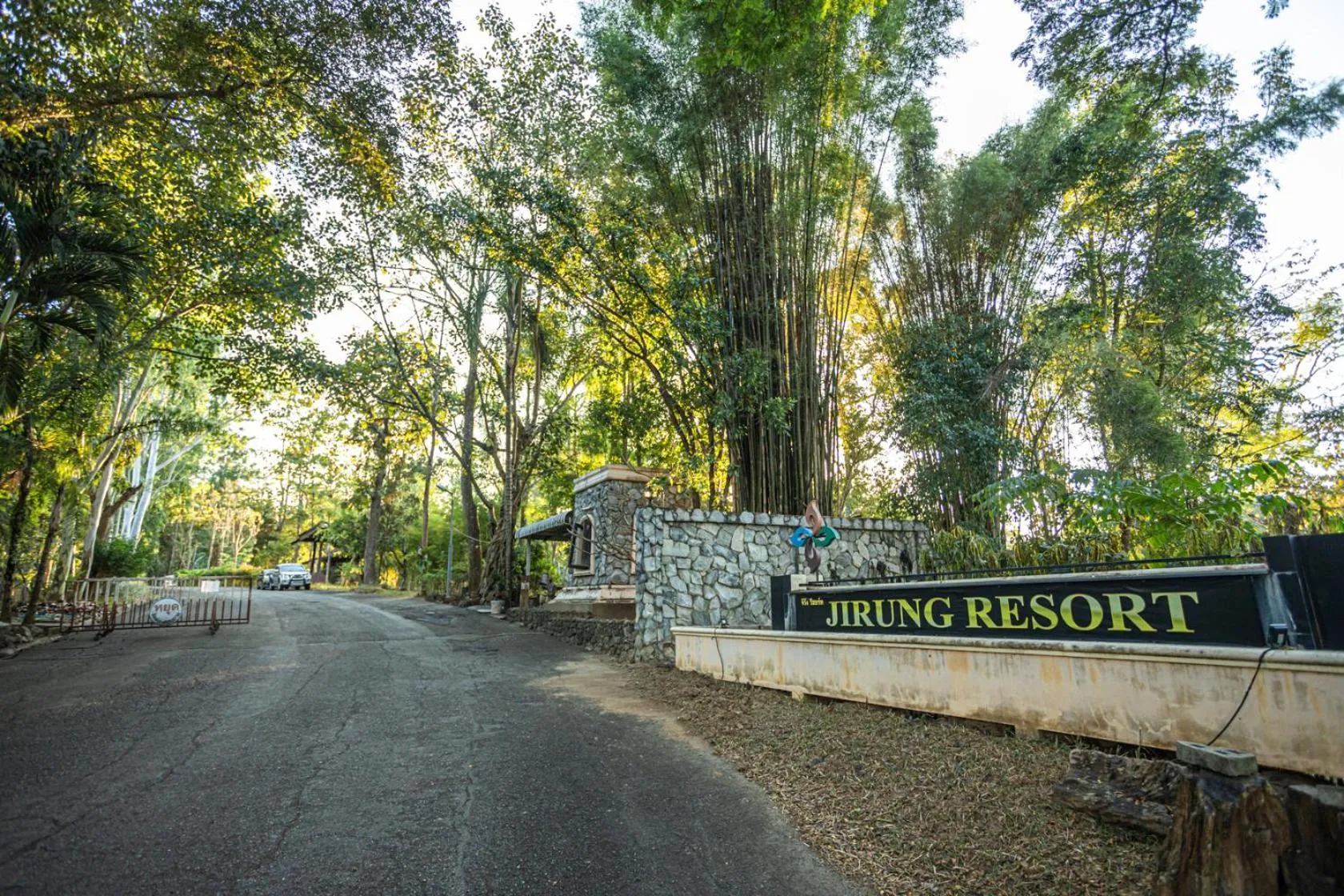 Garden view in Jirung Health Village