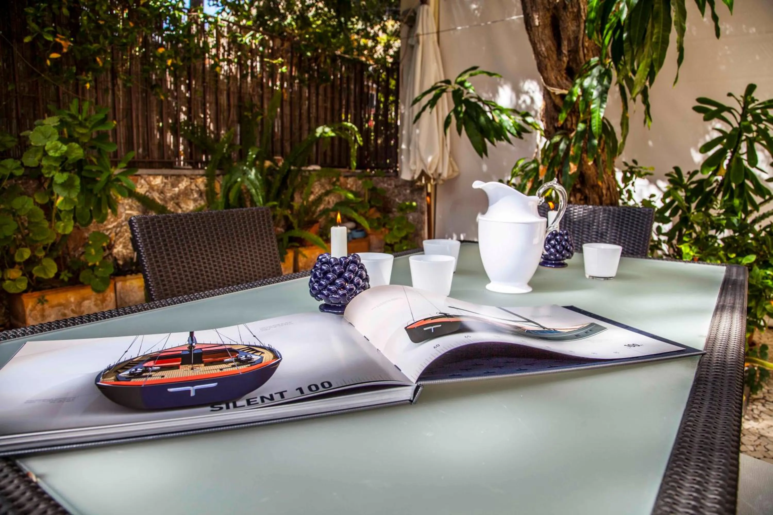 Decorative detail in Taormina Villa Oasis Residence