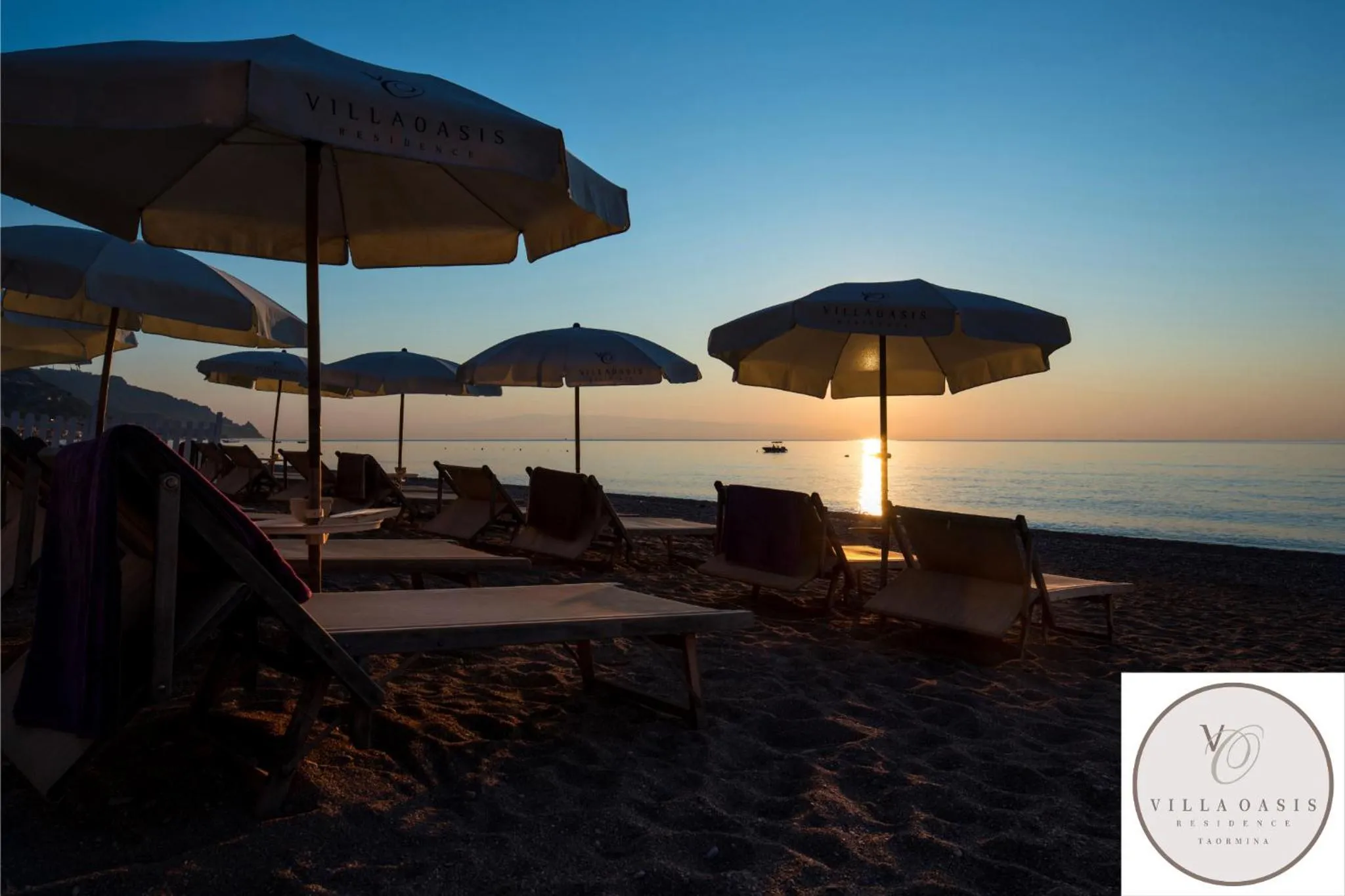 Beach in Taormina Villa Oasis Residence