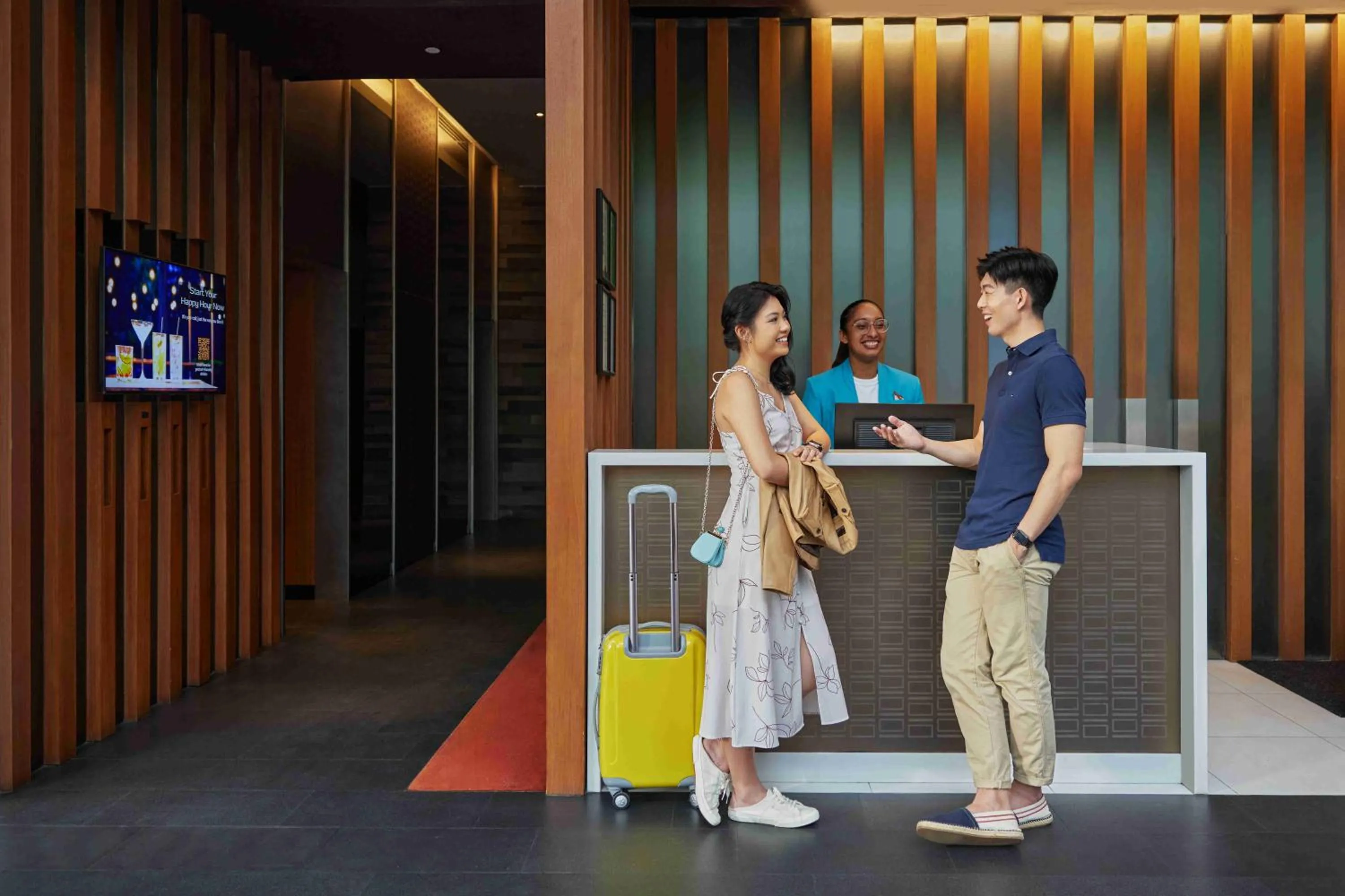 Lobby or reception in Quincy Hotel Singapore by Far East Hospitality