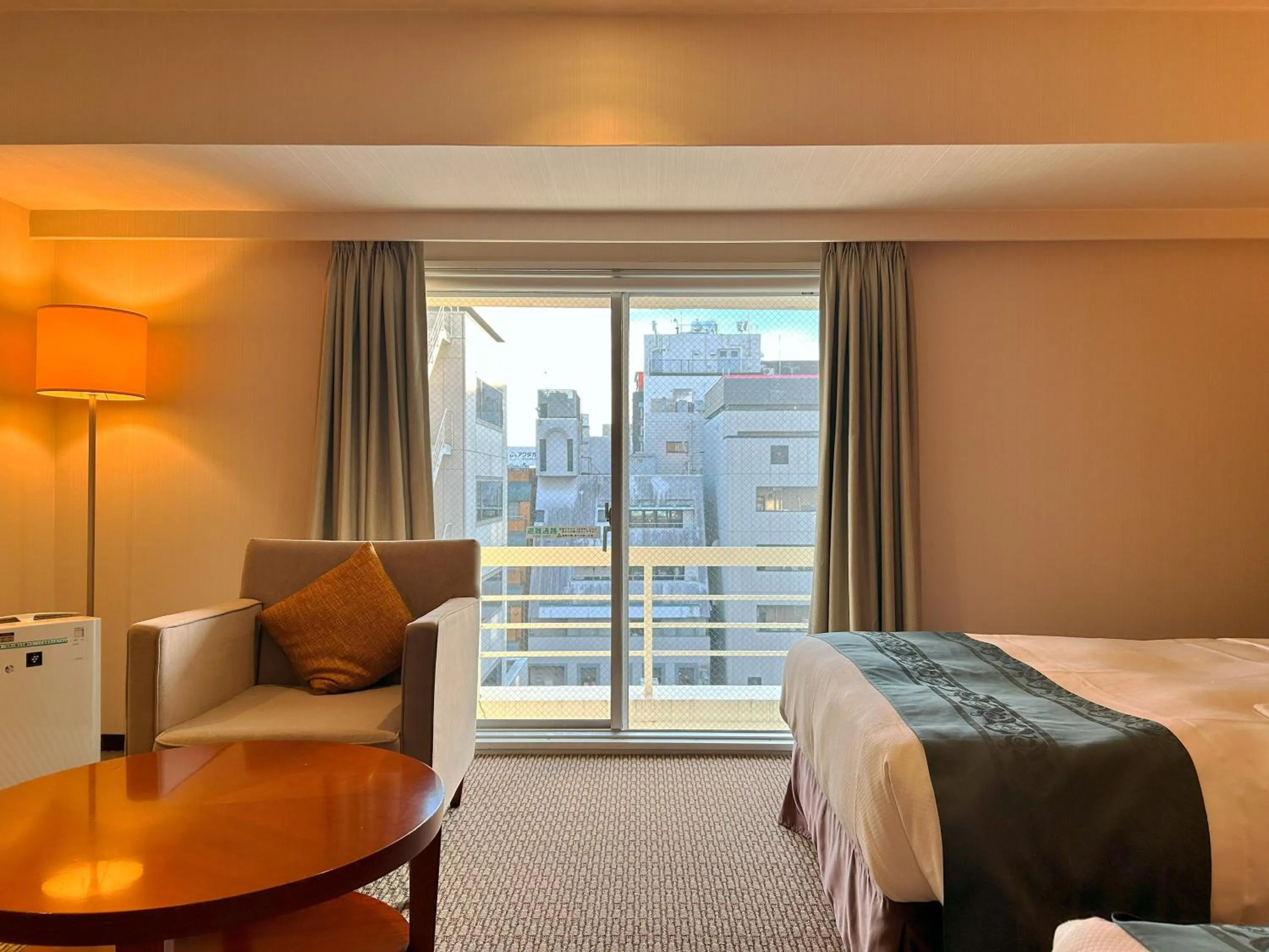 Bed in Nakajimaya Grand Hotel