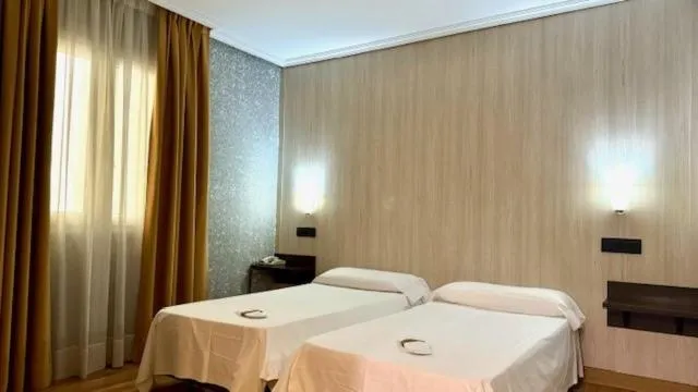 Bed in Hotel Madrid Río