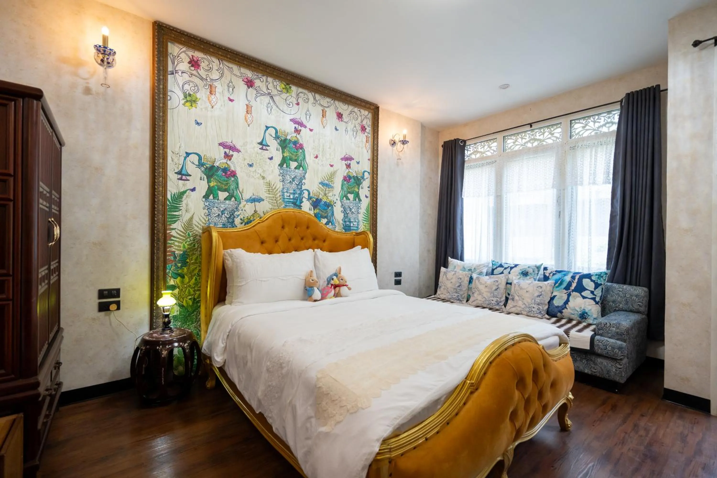 Bed in The Unforgotten B&B