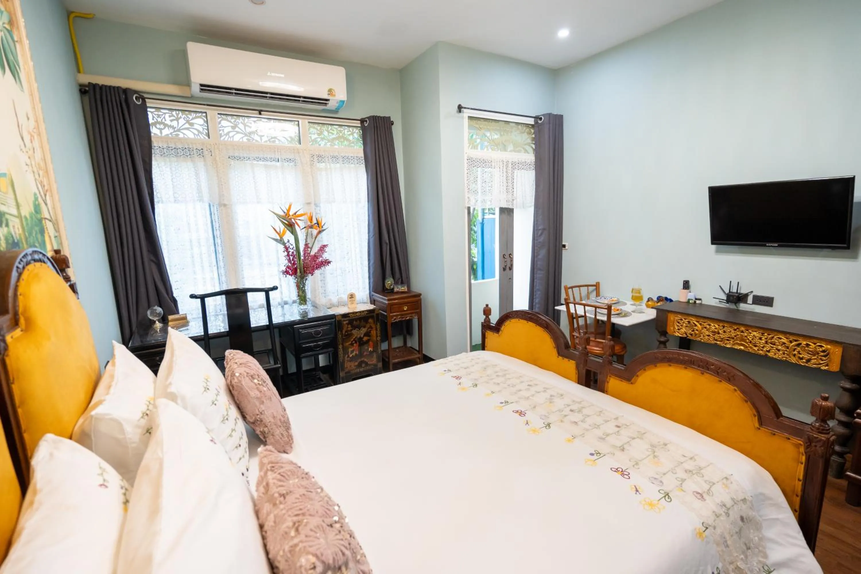 Bed in The Unforgotten B&B