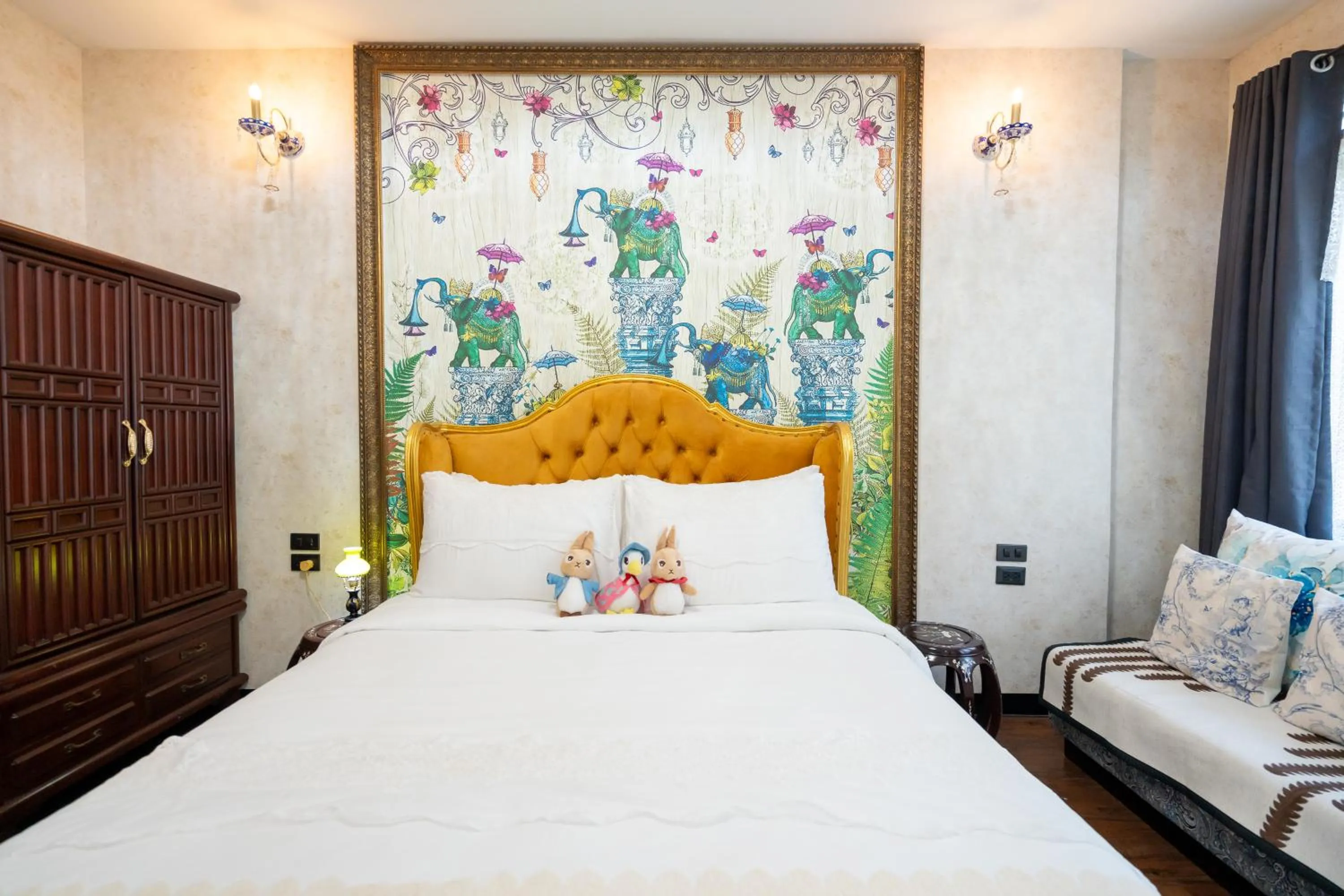 Bed in The Unforgotten B&B