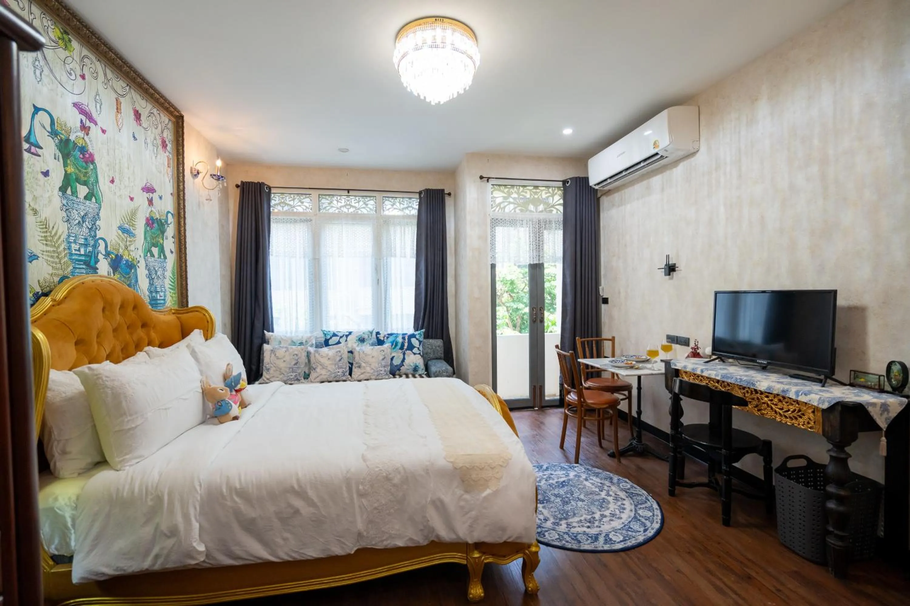 Bed in The Unforgotten B&B