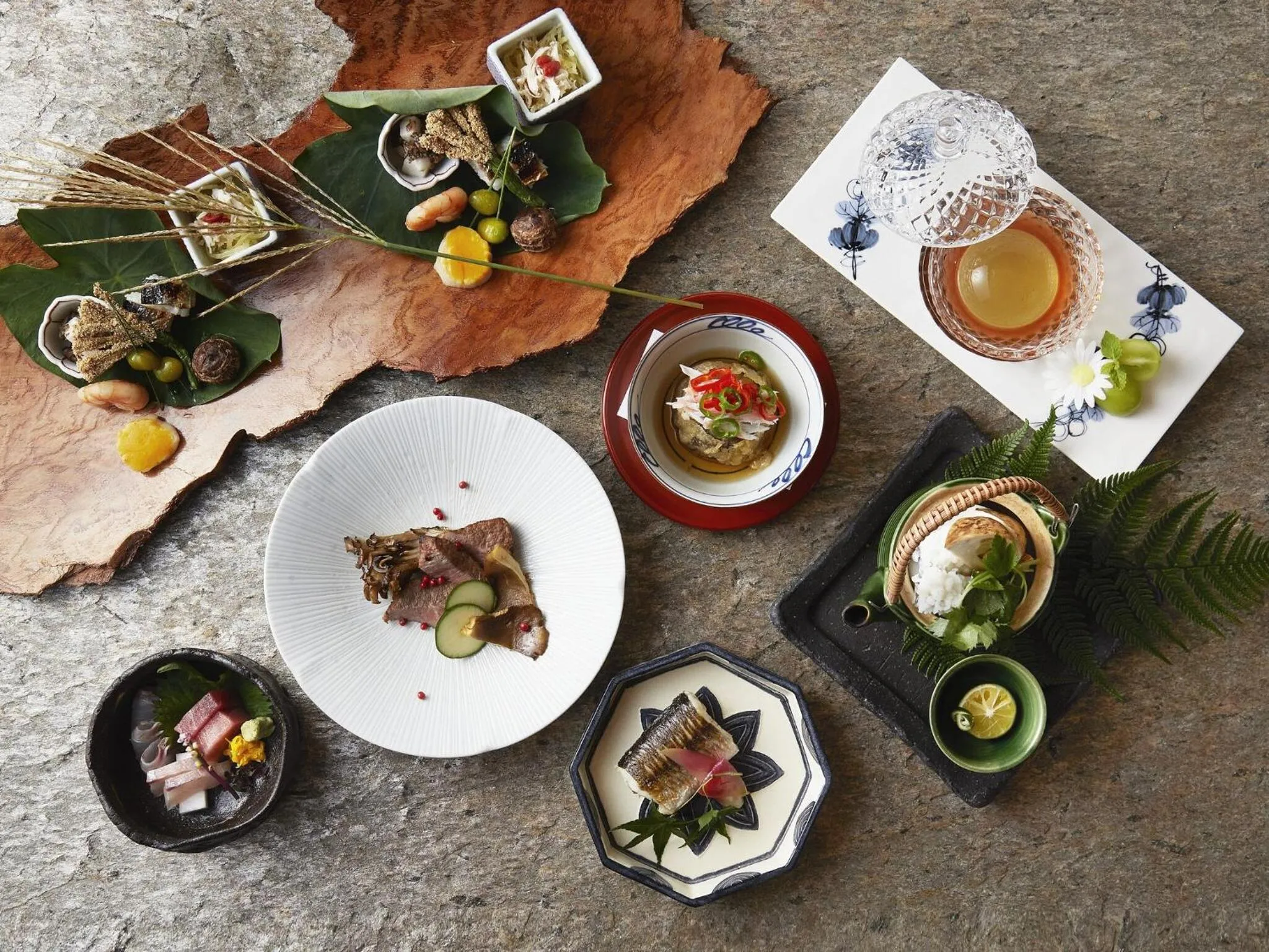 Dinner in Hakone Retreat villa 1f