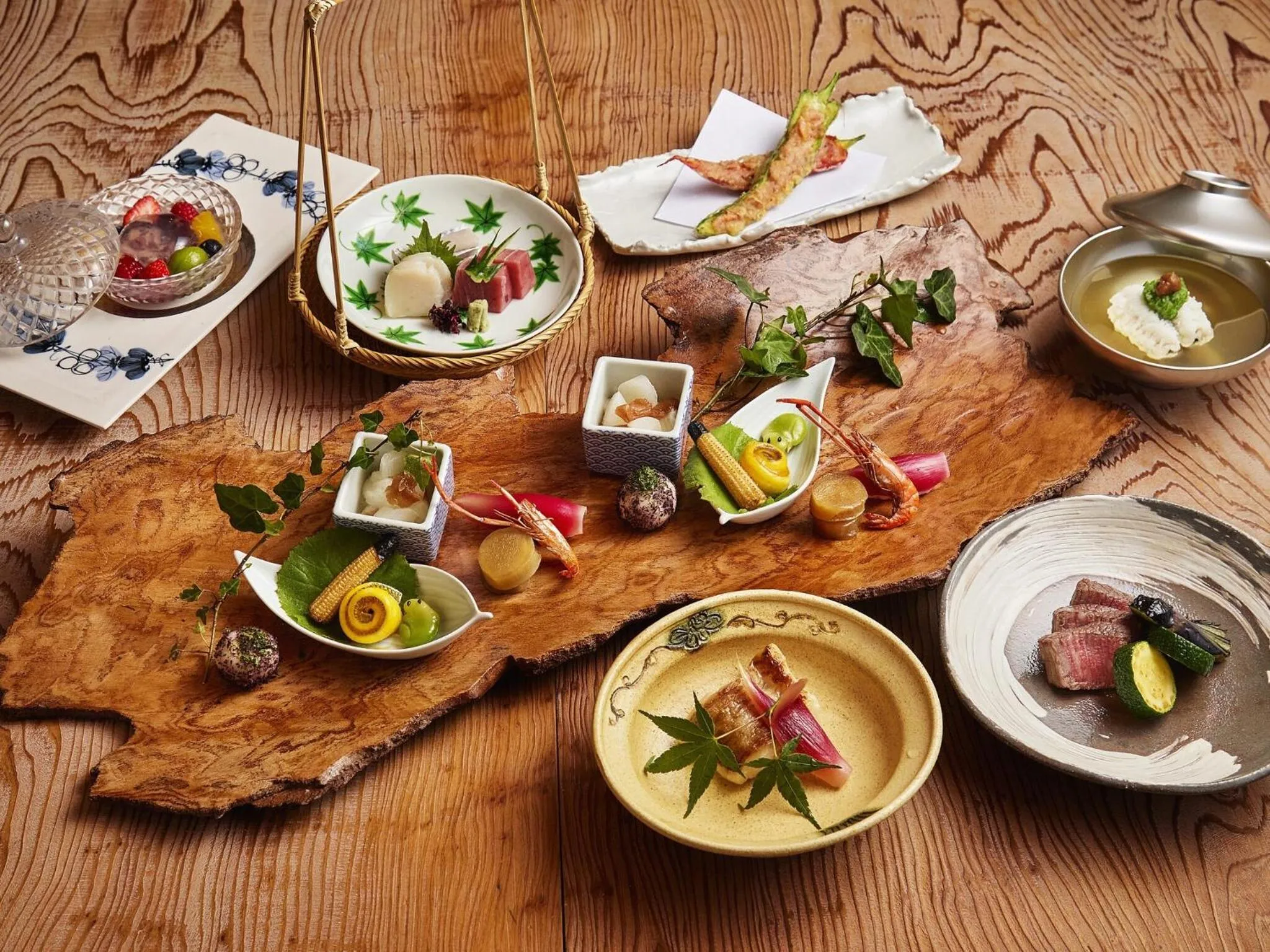 Dinner in Hakone Retreat villa 1f