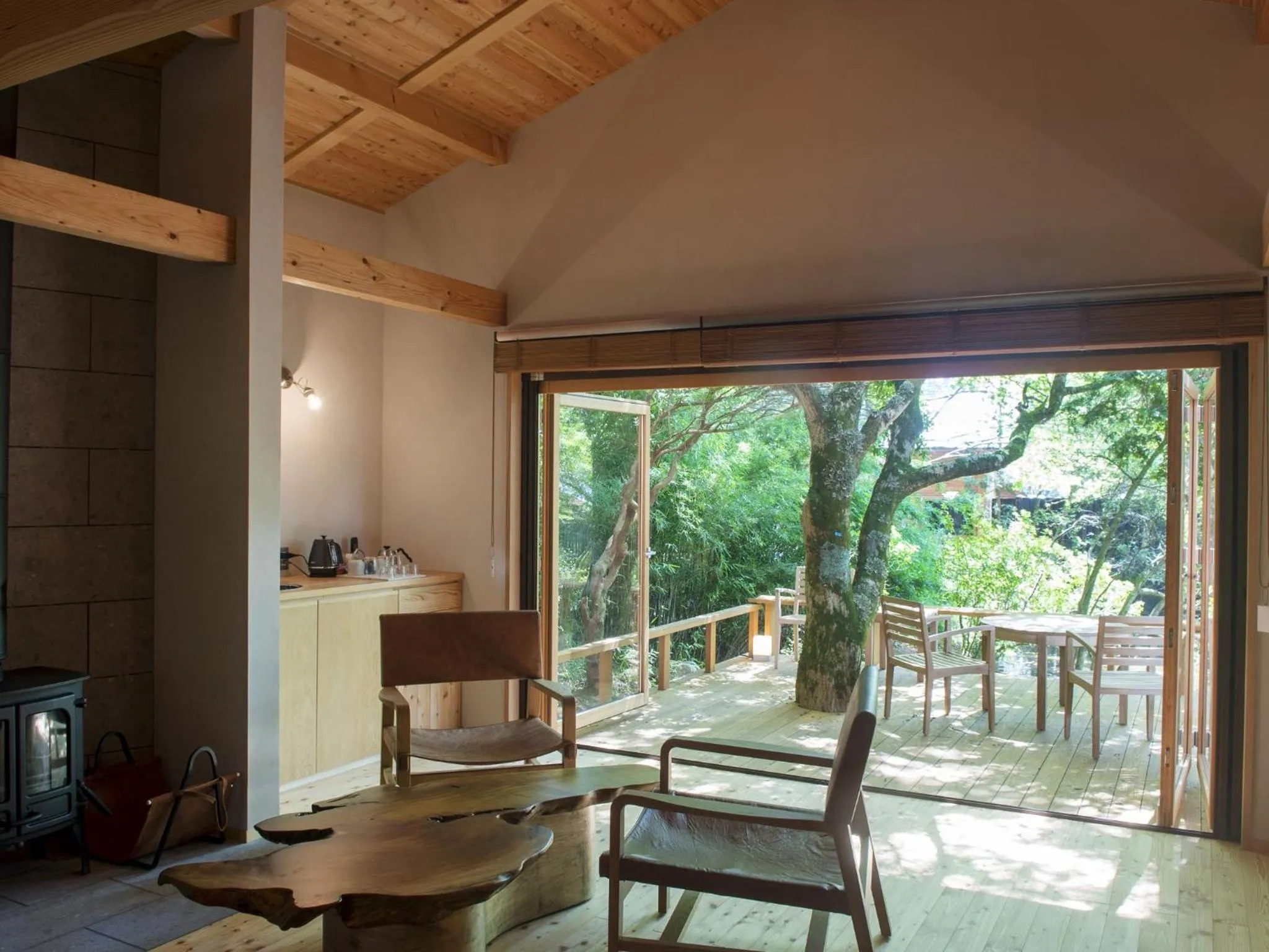 Balcony/Terrace in Hakone Retreat villa 1f