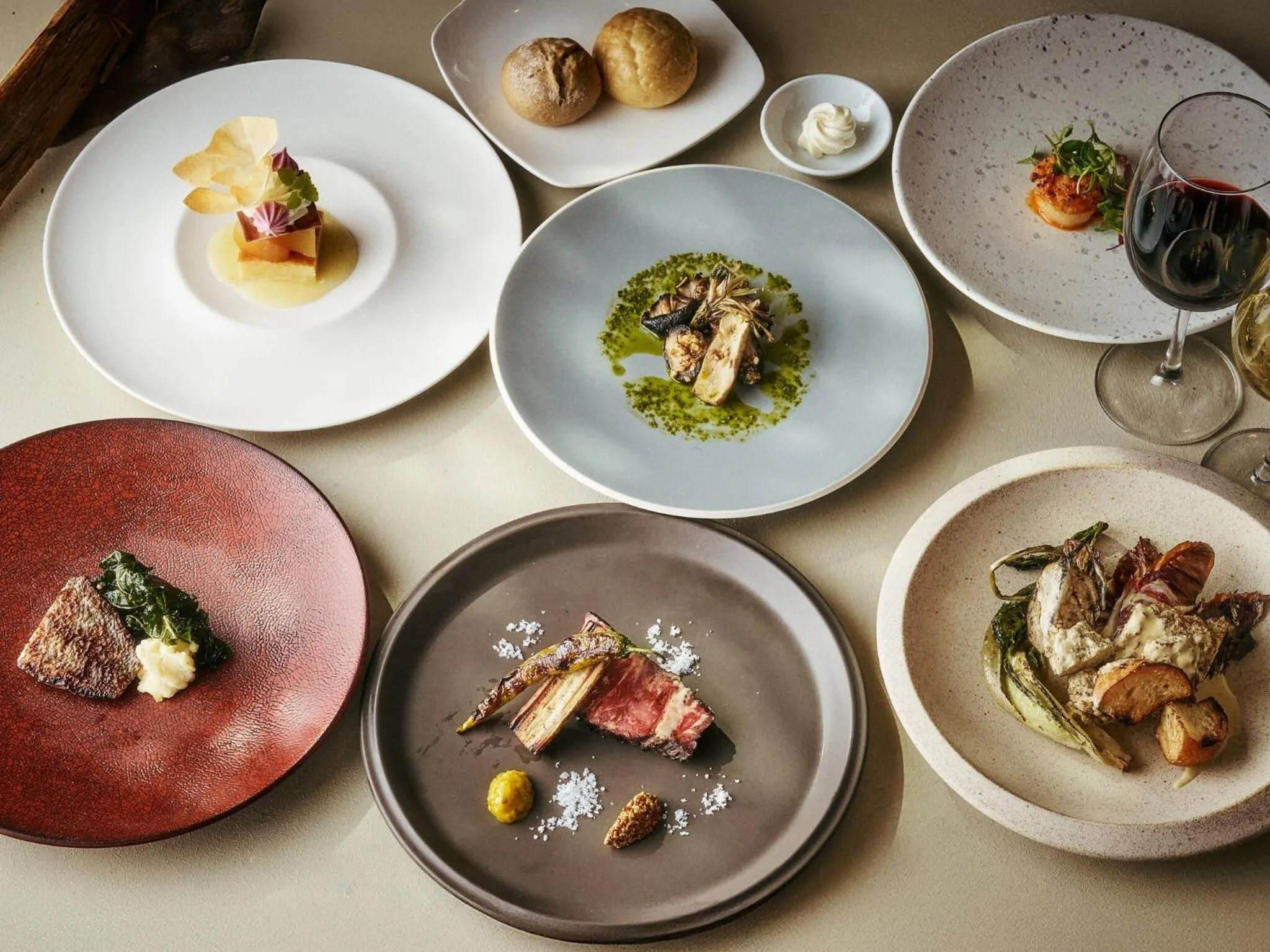 Dinner in Hakone Retreat villa 1f