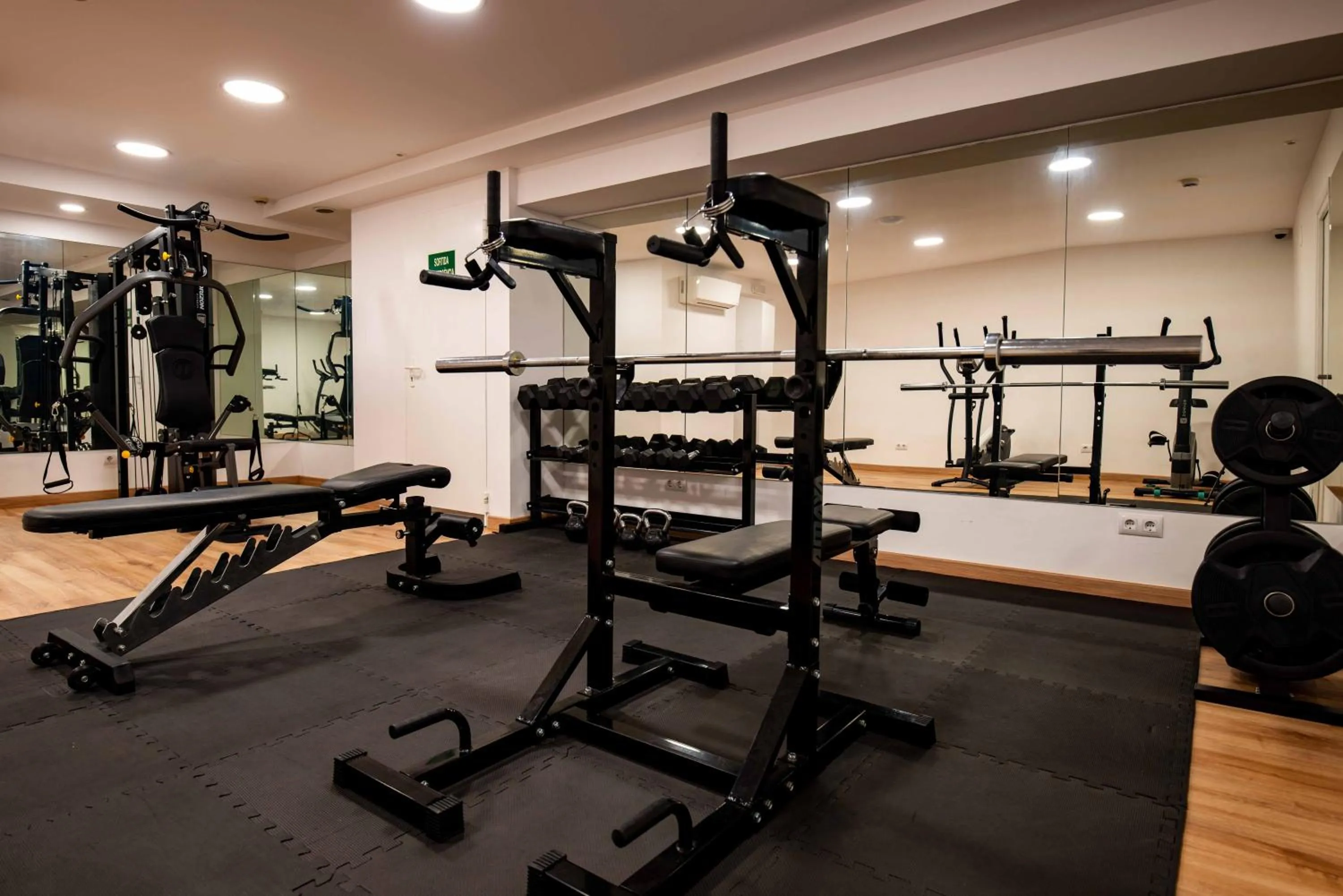 Fitness centre/facilities in Hotel S'Agoita