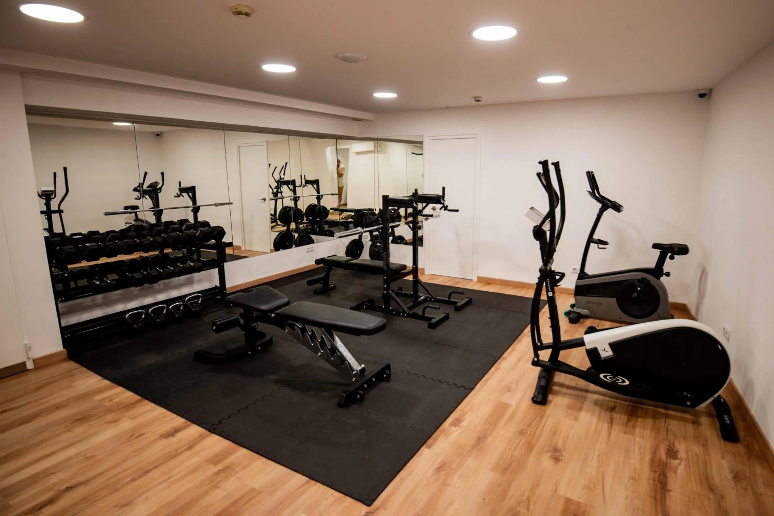 Fitness centre/facilities in Hotel S'Agoita
