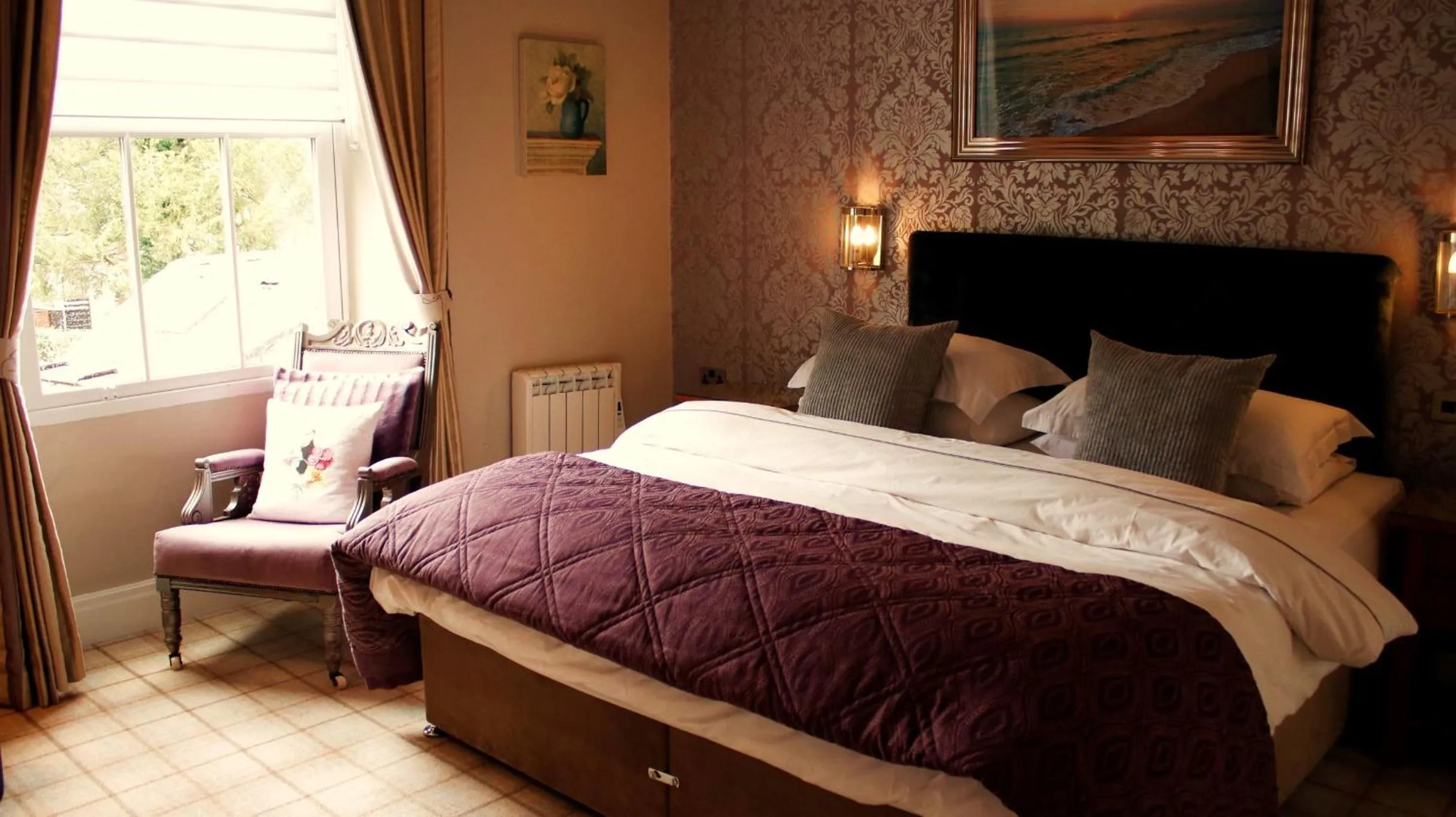 Bed in Bowness Bay Suites