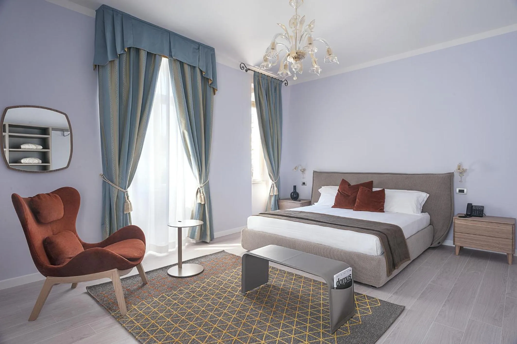 Bed in Les 7 Suites Erica