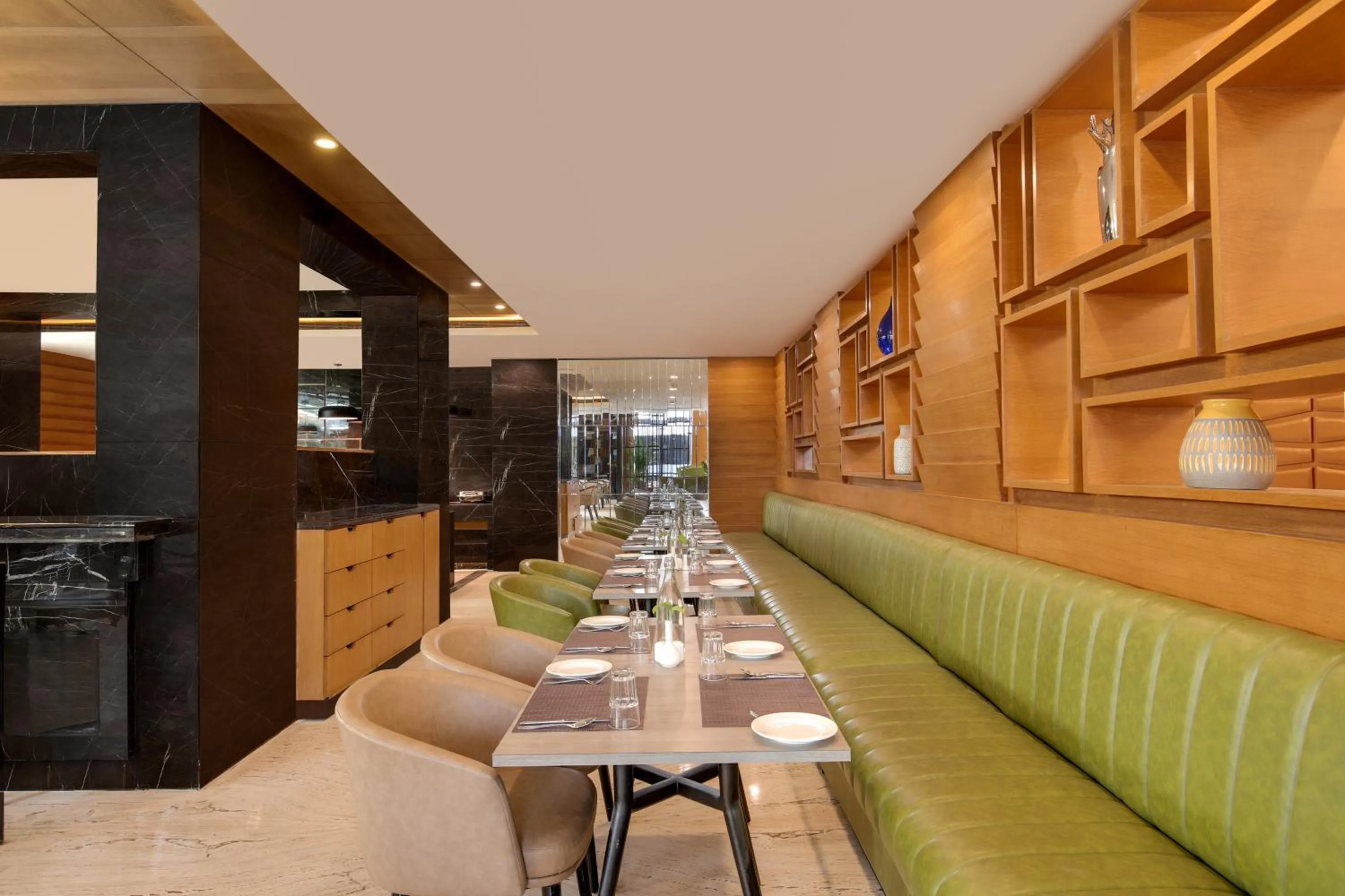 Seating area in Lemon Tree Premier, Navi Mumbai