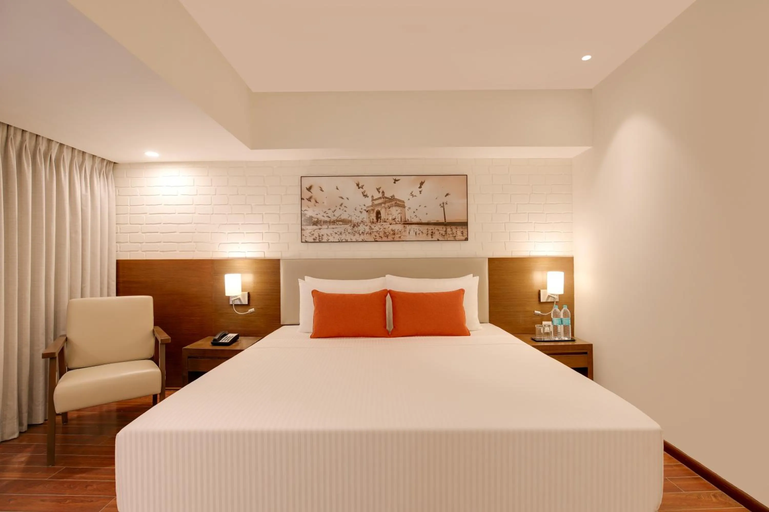 Bedroom, Bed in Lemon Tree Premier, Navi Mumbai