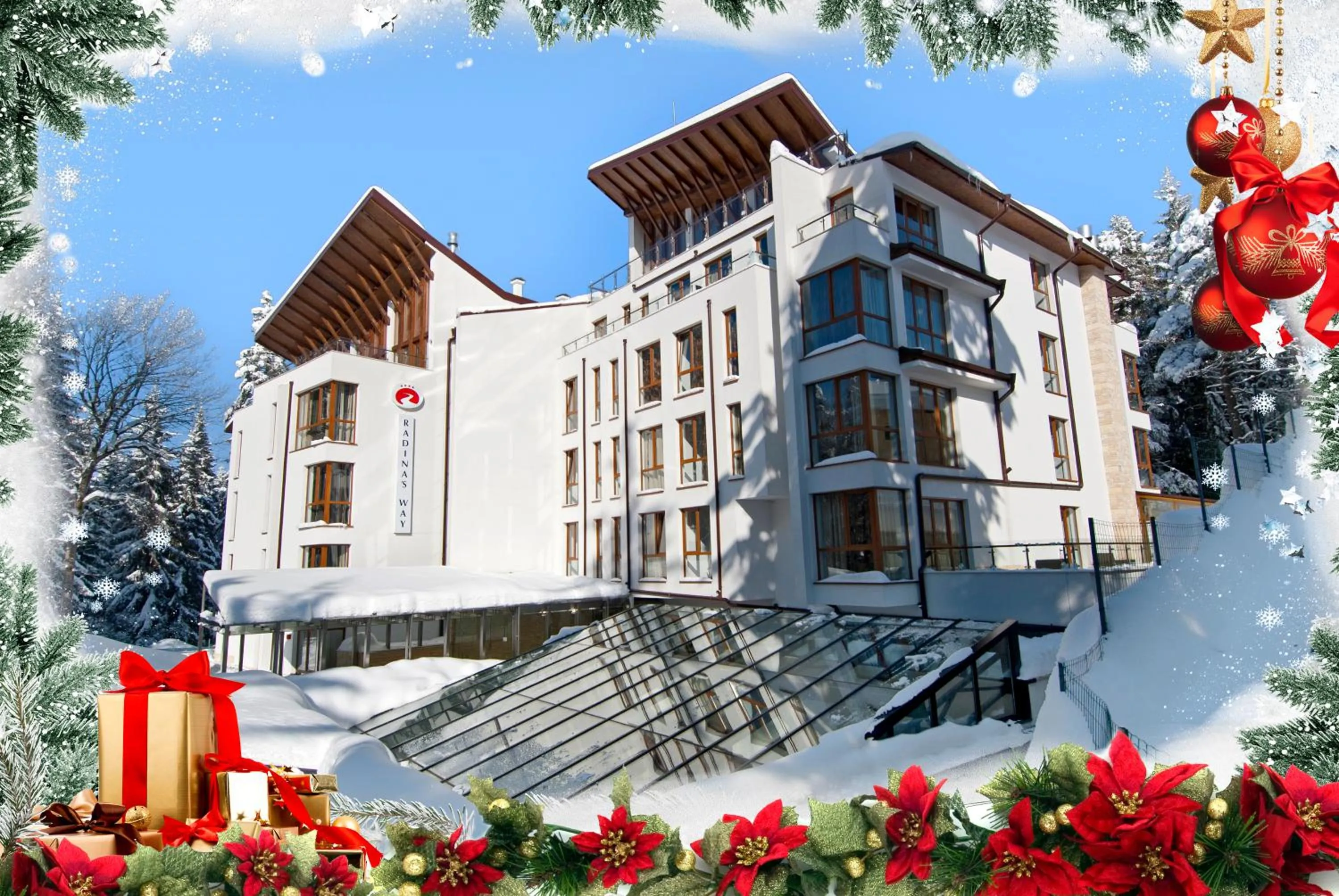 Facade/entrance in Radina's Way Hotel