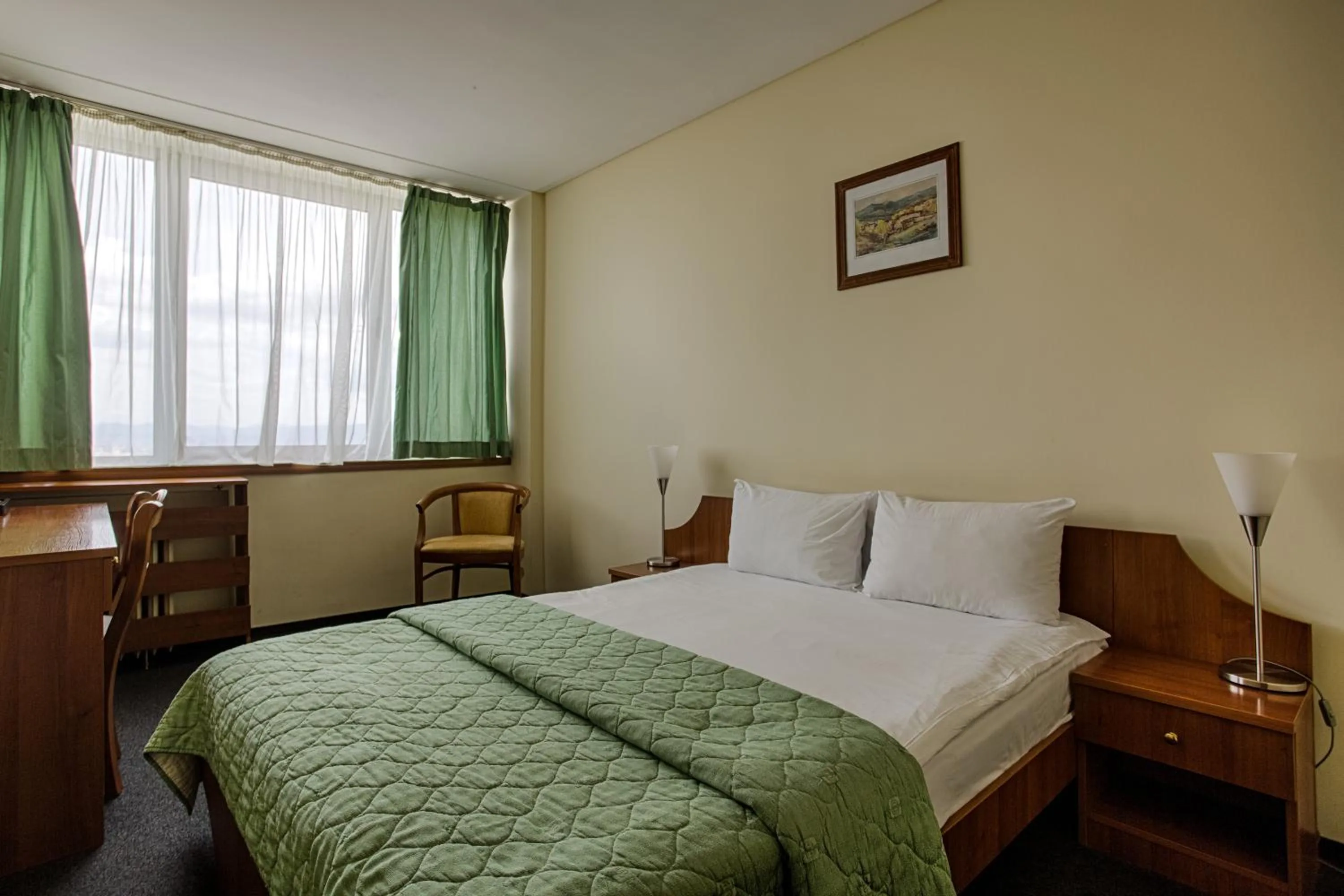 Photo of the whole room, Bed in Hemus Hotel Sofia