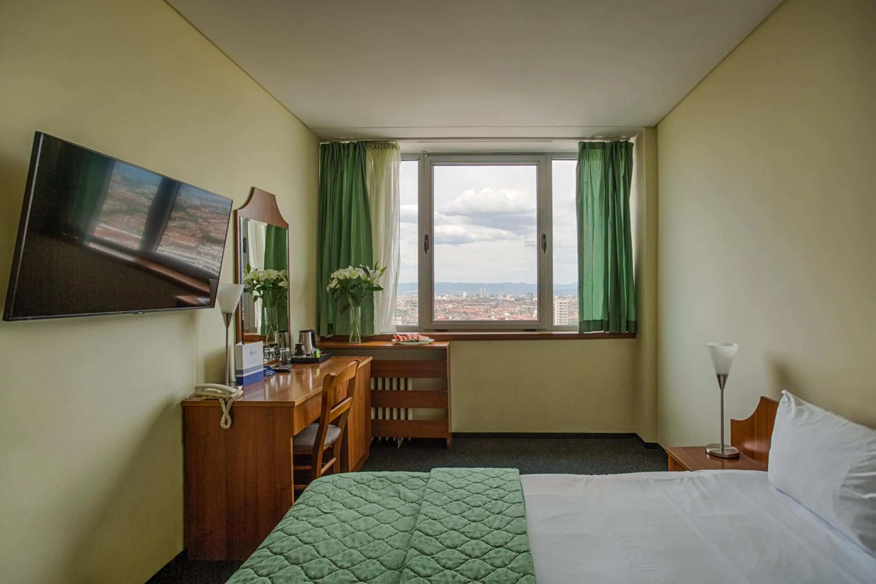 Photo of the whole room, Bed in Hemus Hotel Sofia