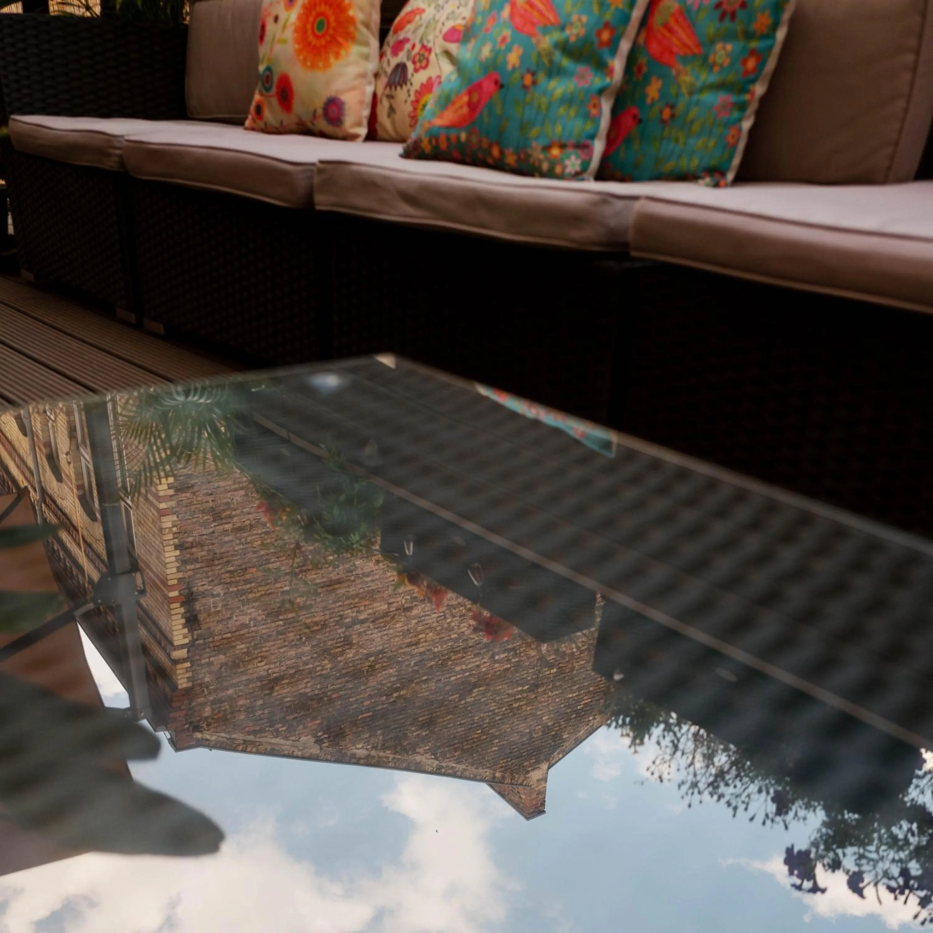 Garden in Pfefferbett Hostel