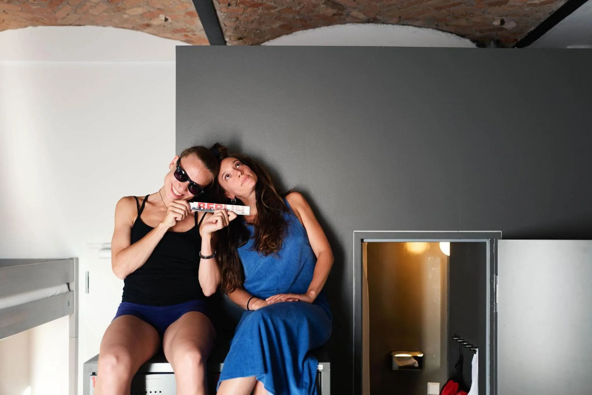 People in Pfefferbett Hostel