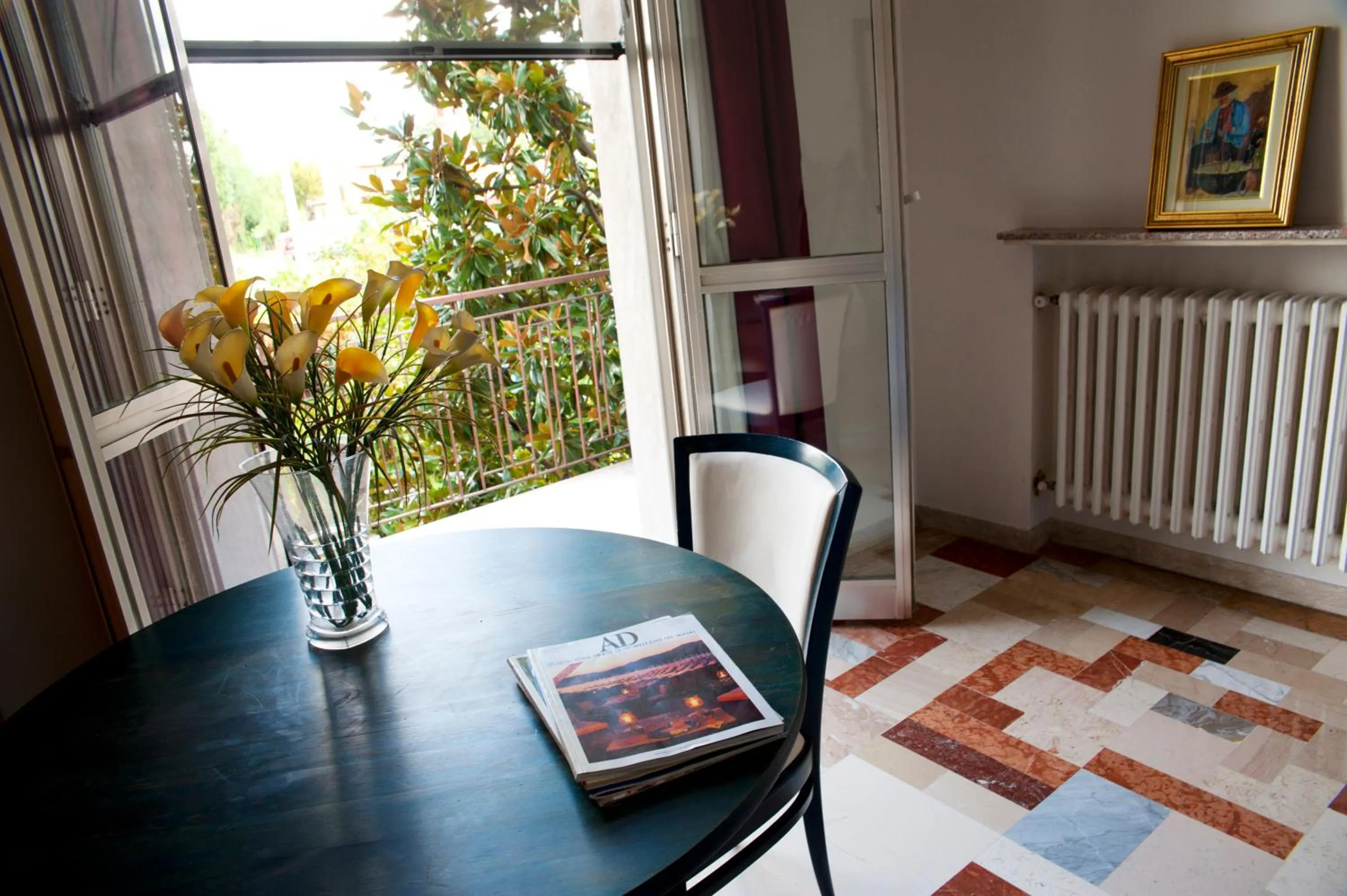 Decorative detail in Hotel Caselle