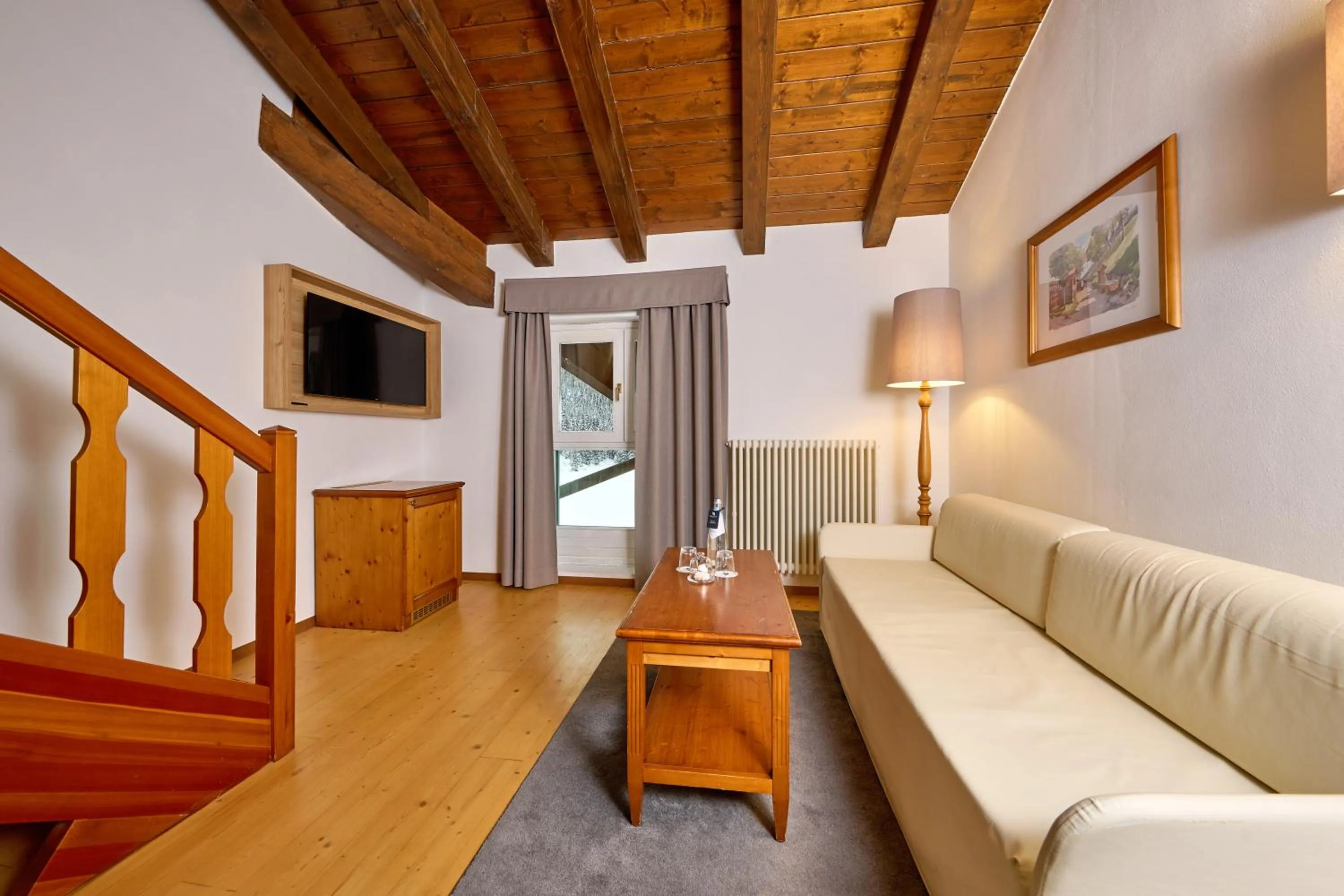 Bedroom in Grand Hotel Misurina