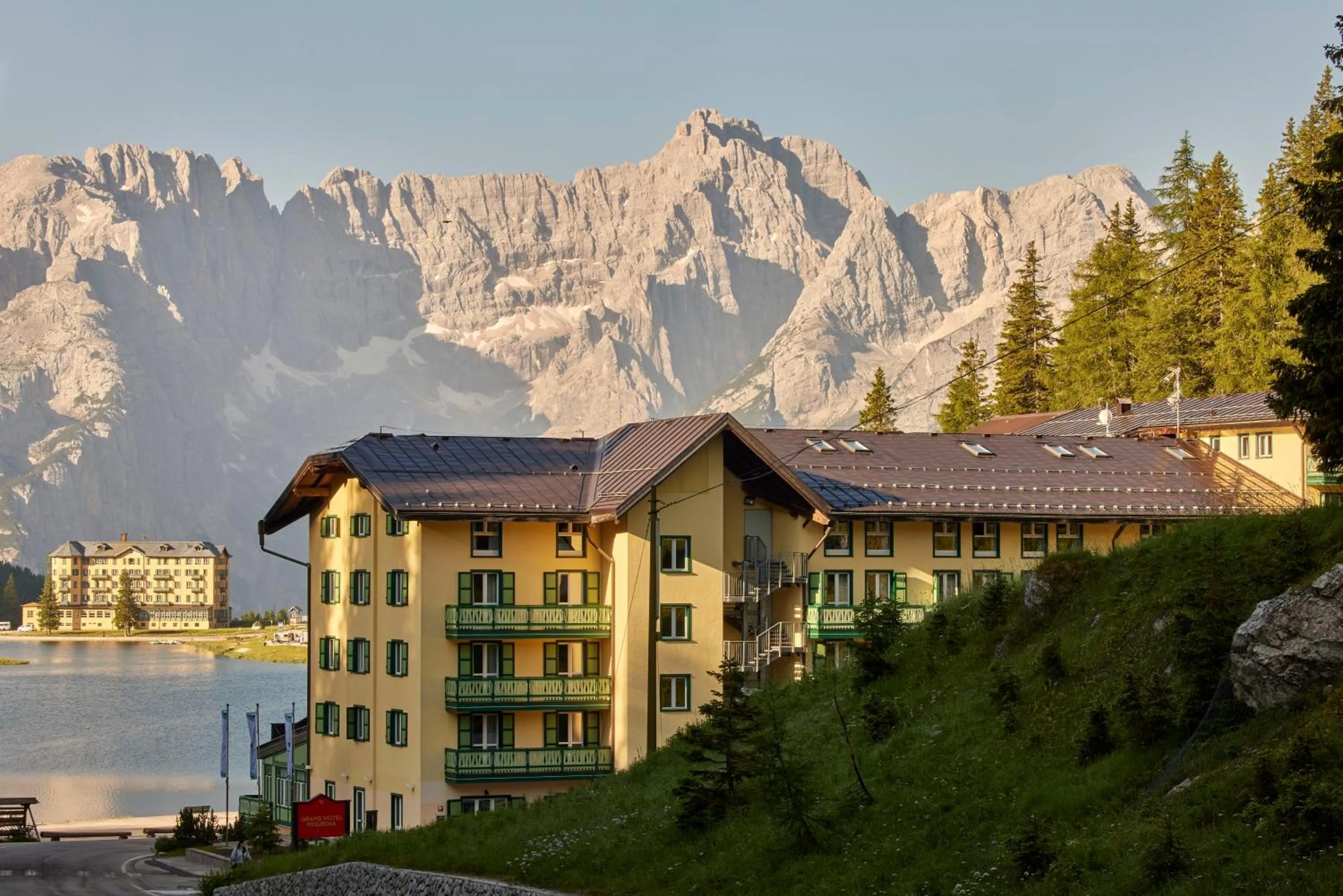 Property building in Grand Hotel Misurina