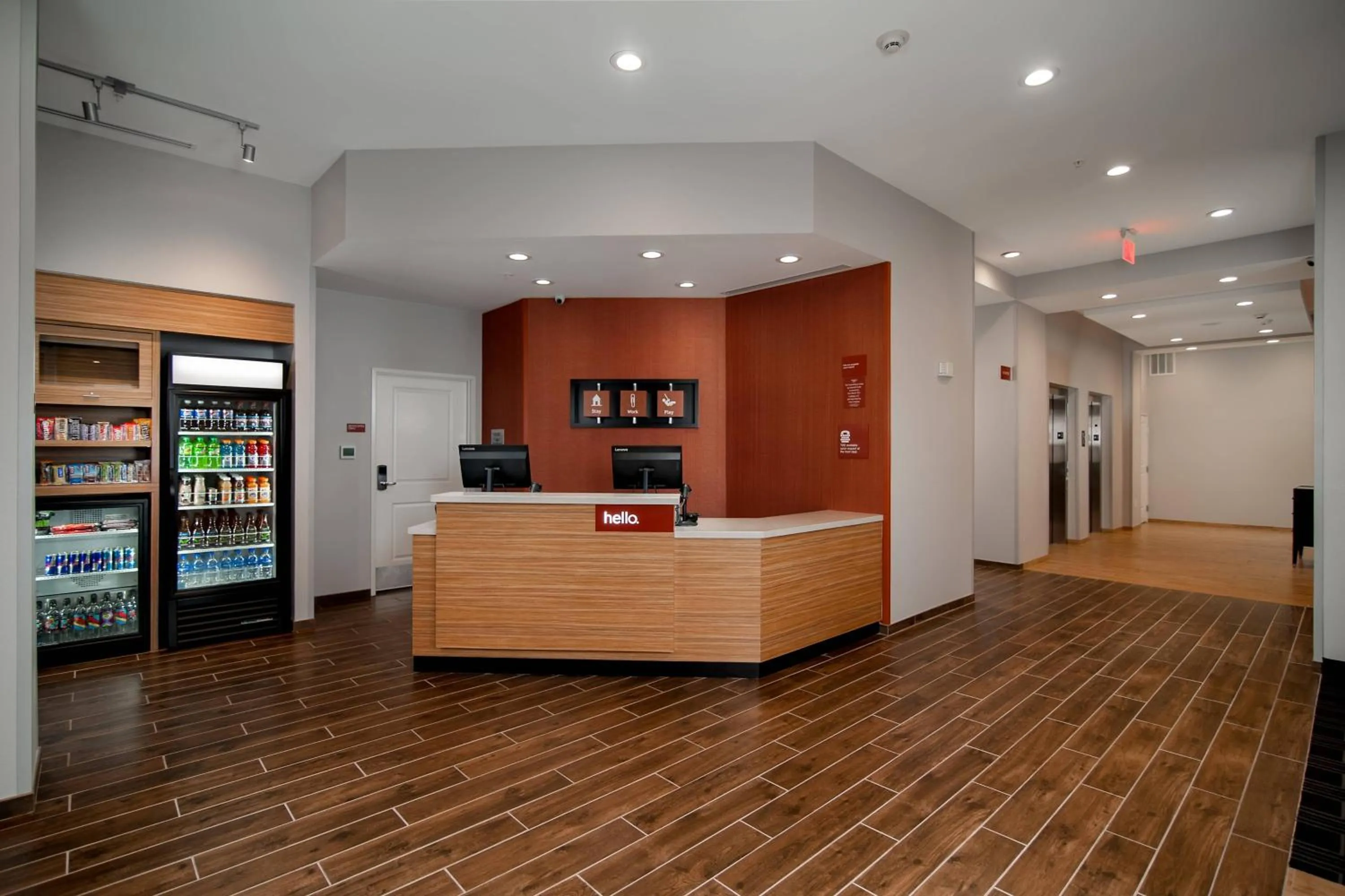 Lobby or reception in TownePlace Suites Fort Worth University Area/Medical Center