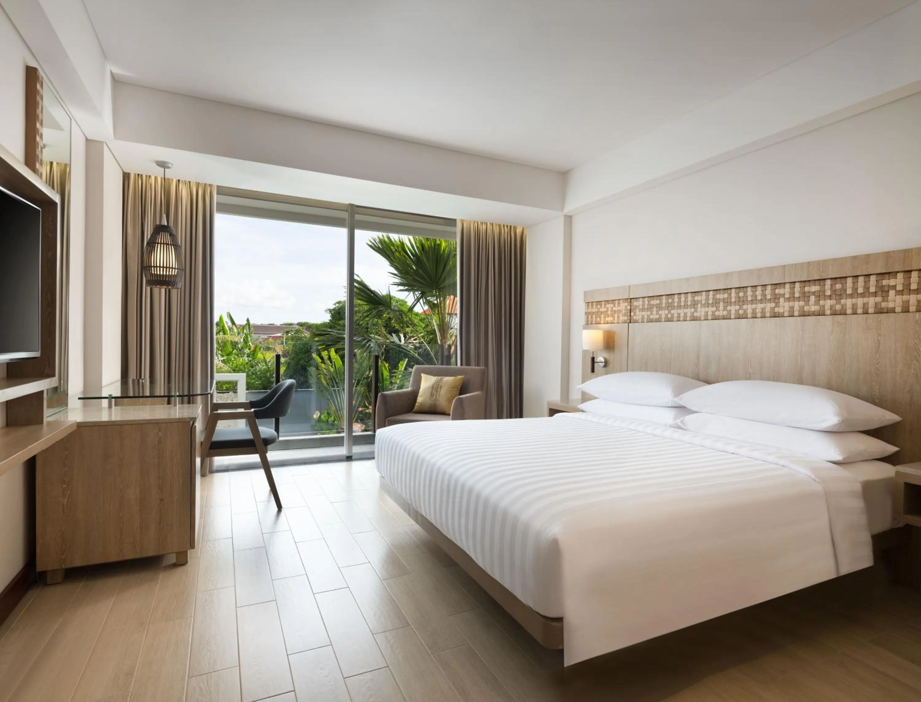 View (from property/room), Bed in Fairfield by Marriott Bali Legian