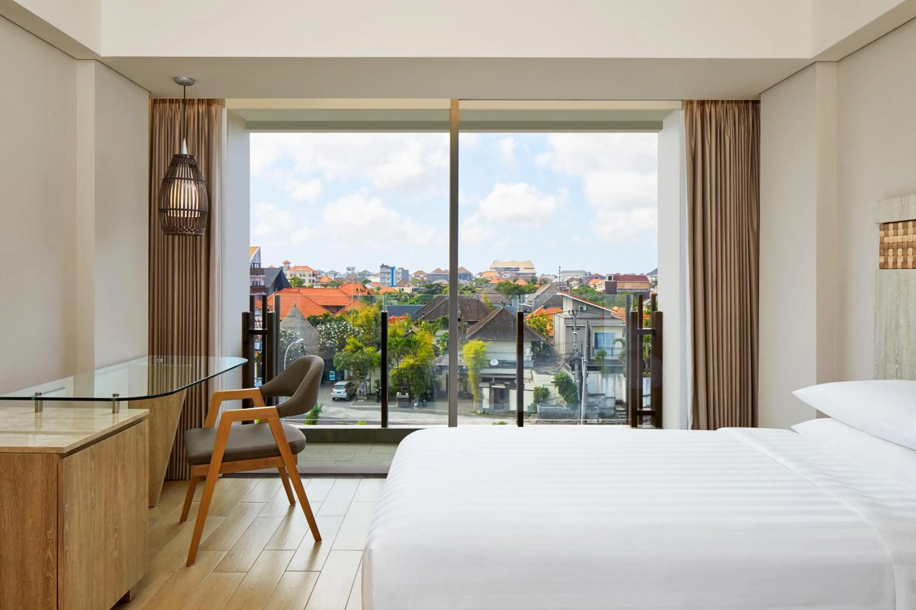View (from property/room), Bed in Fairfield by Marriott Bali Legian